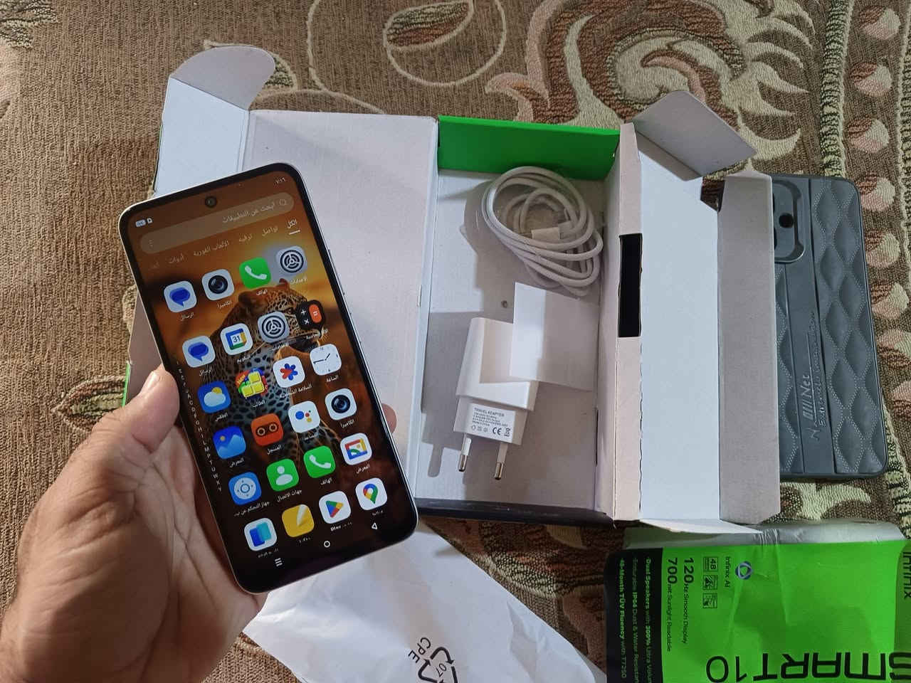 انفنكس سمارت 10 

جديد مستخدم كم سبوع

ذاكرة 128 نظافة 100٪100
كامل الملحقات 
السعر 160 شراي تفضل خاص او اتصال *********** عمارة, ميسان
