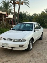 كيا سيفية موديل 96 سيارة بلاديه بدون صبغ  كير و محرك حاوية سياره جاهزه...