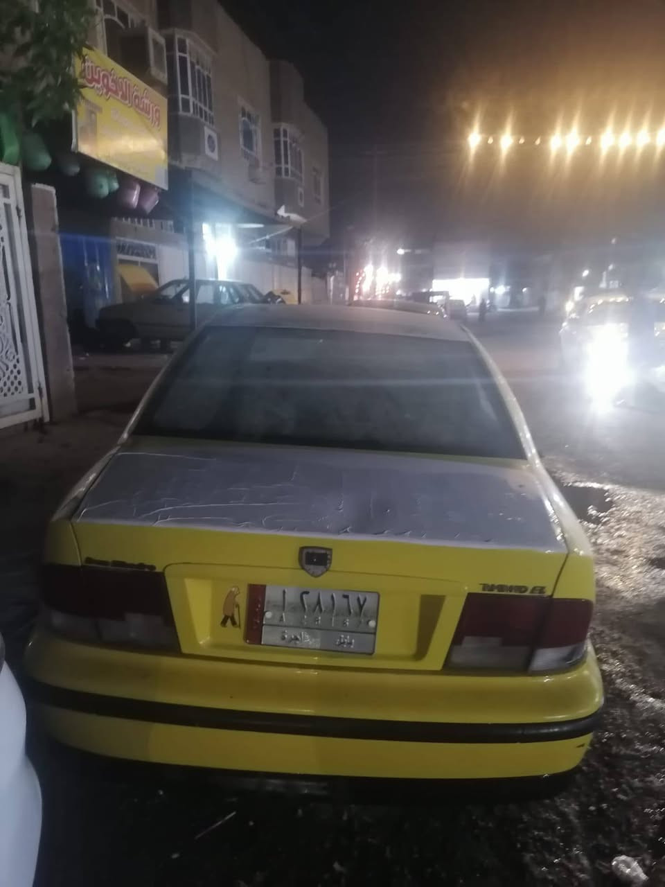 السلام عليكم سياره سمند للبيع ٢٠٠٩مكاني بغداد الشعب رقم بابل لون ليموني نقصهه بس القوايش وتايرات وسنويه ضايعه بيهه كتاب وراعيهه موجود يسوي وكاله السعر 14وبيهه مجال قليل اتصال بس واتساب ***********
