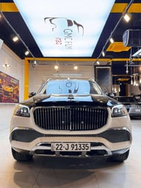 مرسيدس 450 gls مايباخ موديل 2022 فول مواصفات  رقم اربيل مغفله حمايه bb...