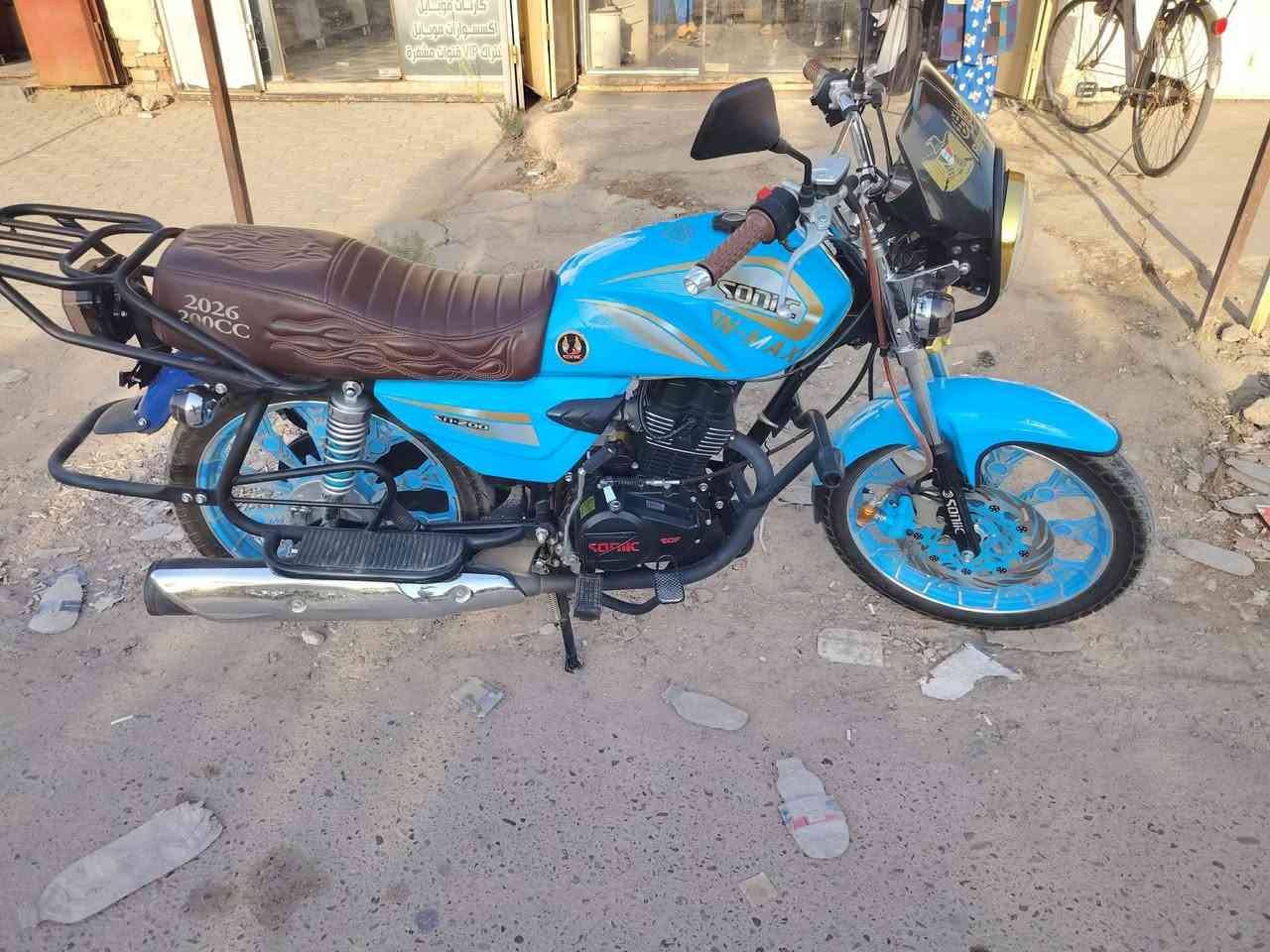 مكلف بل نشر
السلام عليكم شباب دراجه سونك N MAX2026 كفاله عامه من التاير للتاير اوراقها سكنر اصولي كمركها مدفوع بوجهك تروح ترقم دلفري ممشتغله الدراجه خير من الله ومصار لها اسبوع من اشتريناها من الشركه 
السعر 1150 وقابل للتفاوض
المكان بغداد المحمودية 
الرقم *********** بي واتساب
