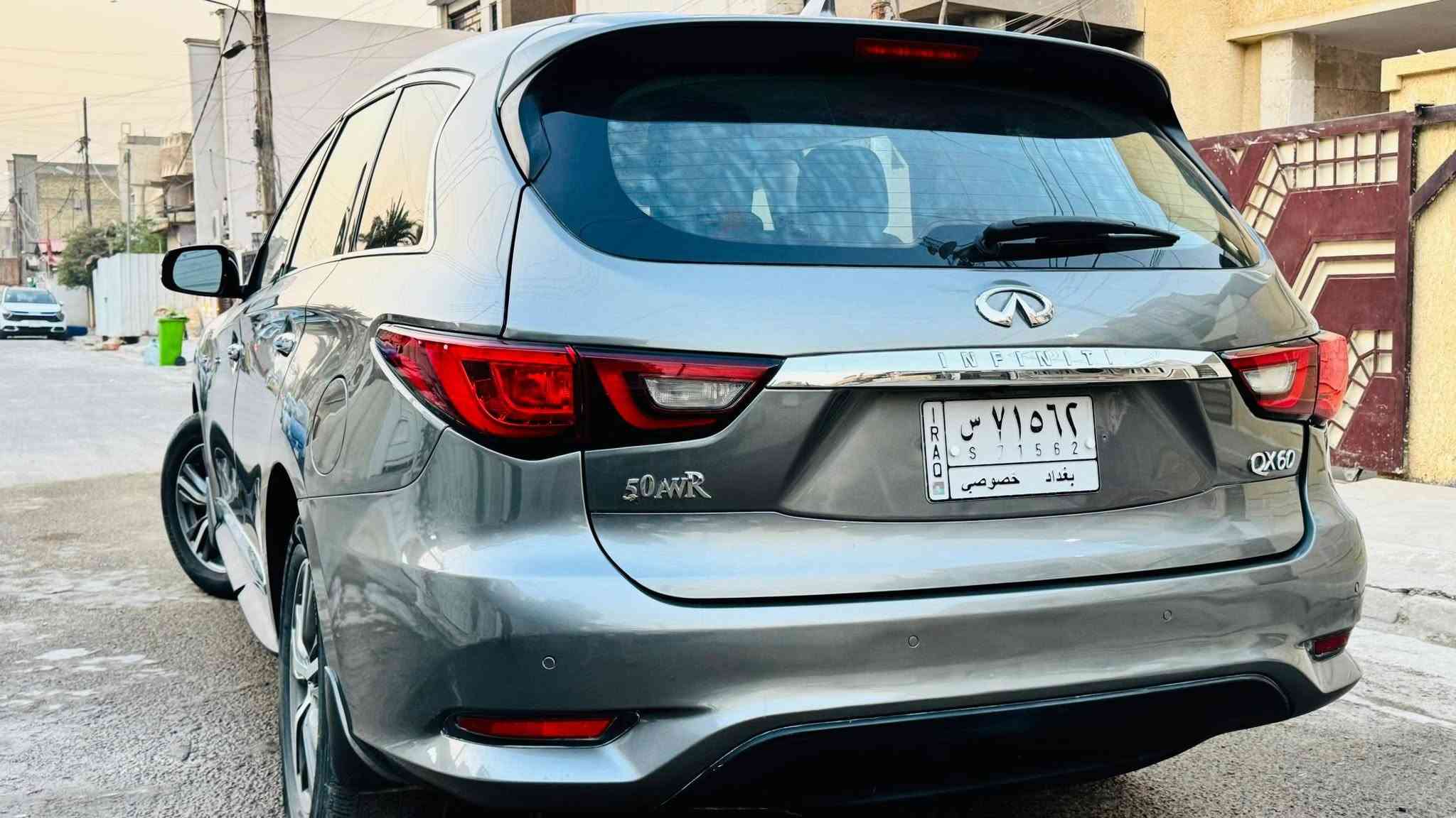 انفينتي QX60 • حادث خلفي • ٦ سلندر