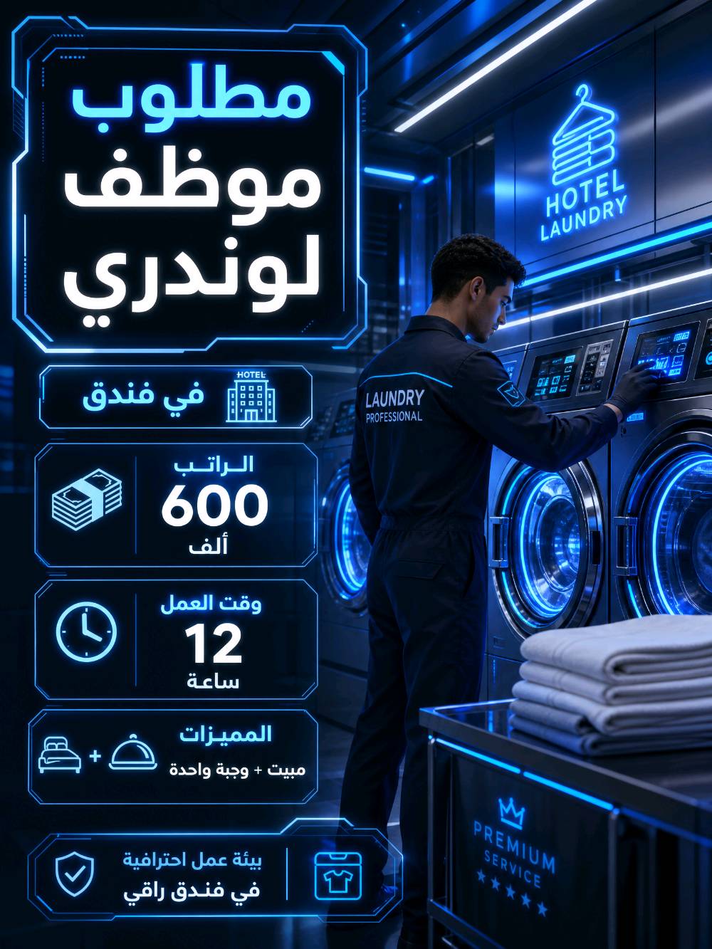 🔥 فرص كثيرة… وقرار واحد يفرق
كل فرصة نعرضها هي باب جديد للشغل، والجمال إن عندك خيارات متعددة، مو مجبر على شيء واحد.
من وسط كل الفرص الموجودة، أكيد راح تلقى وحدة قريبة من طموحك أو من وضعك الحالي.
بس تحس إن واحدة من الفرص تناسبك، تواصل معنا، وخلّنا نرتب لك كل الخطوات حتى تبدأ وأنت مرتاح البال 💼📲
للاستفسار على الرقم *********** واتساب