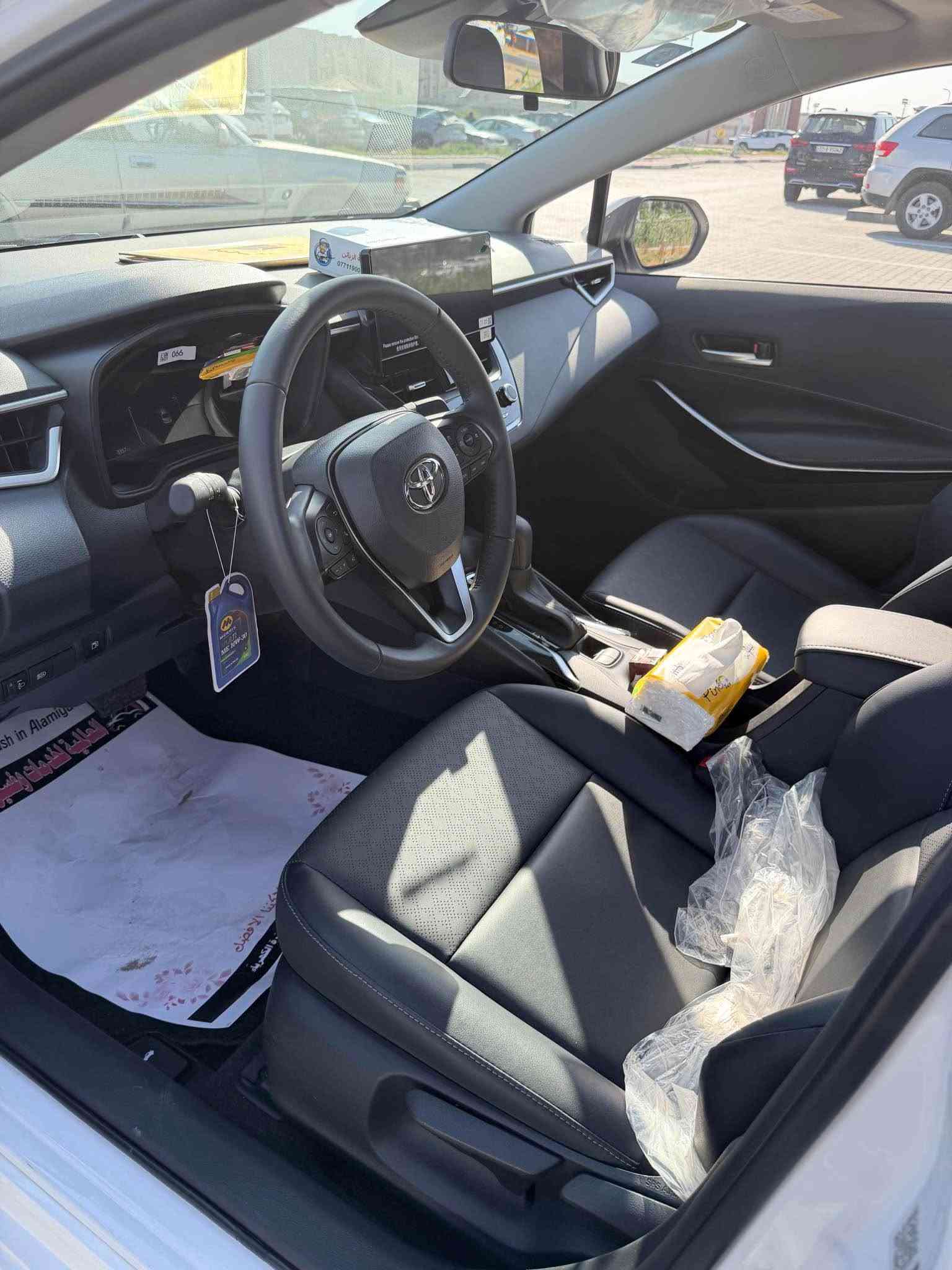 🚗 تويوتا كورولا 2025 - زيرو بحالة الشركة
 الممشى: شبه زيرو (ما ماشية حتى 3,000 كم)
 المواصفات: تجميع صيني | مكفولة كفالة عامة من كل شيء
 المكان: البصرة
 رقم بصره حرة باسمي والتحويل ثاني يوم
💰 السعر: 170 ورقة ($17,000)
📞 رقم صاحب السيارة: *********** البصرة, العراق
