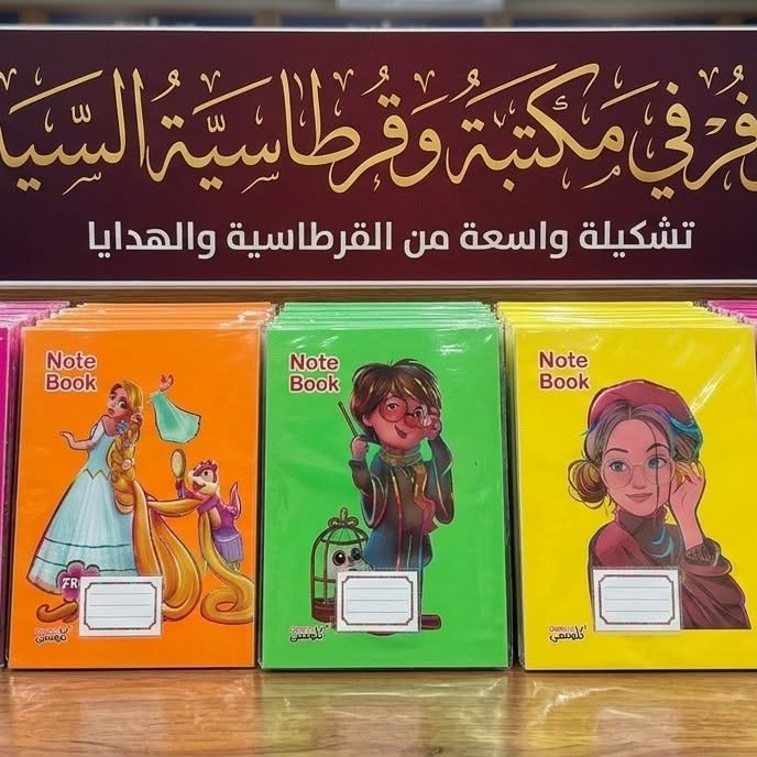 📚 عرض العودة إلى المدارس من "مكتبة وقرطاسيه السيد" 🎒✏️
  #- بـ 20 ألف دينار عراقي فقط لا غير
​جهّز طفلك للموسم الدراسي بأفضل تجهيز وبأقوى العروض الحصرية! وفّر أكثر واجعل بداية العام الدراسي مميزة ومتكاملة.
​✨ العرض الشامل والمتكامل يتضمن:
​حقيبة مدرسية أنيقة وعالية الجودة  
​دفتر(2) أبو 100 ورقة  
​دفتر (2) أبو 60 ورقة  
​دفتر  (1) أبو 30 ورقة  
​سجل أبو 100 ورقة 
​سيت أقلام رصاص عملية ومتينة  
​لاصق دفاتر حسب الاختيار
​مساحة حسب الاختيار
​مقطاطة  (2)  
​مسطرة قياس  
​باكيت ألوان متكامل لإطلاق العنان للإبداع  
​💥 كل هذا وأكثر بسعر حصري ومفاجأة:
💰 بـ 20 ألف دينار عراقي فقط لا غير!
​📍 سارع بالحجز فالكمية محدودة!
للتواصل والاستفسار أو الحجز، يزيارة مقر المكتبة أو مراسلتنا عبر الصفحة.
​مكتبة وقرطاسيه السيد - دليلك المتكامل لكل احتياجاتك المدرسية. 🎓✨
