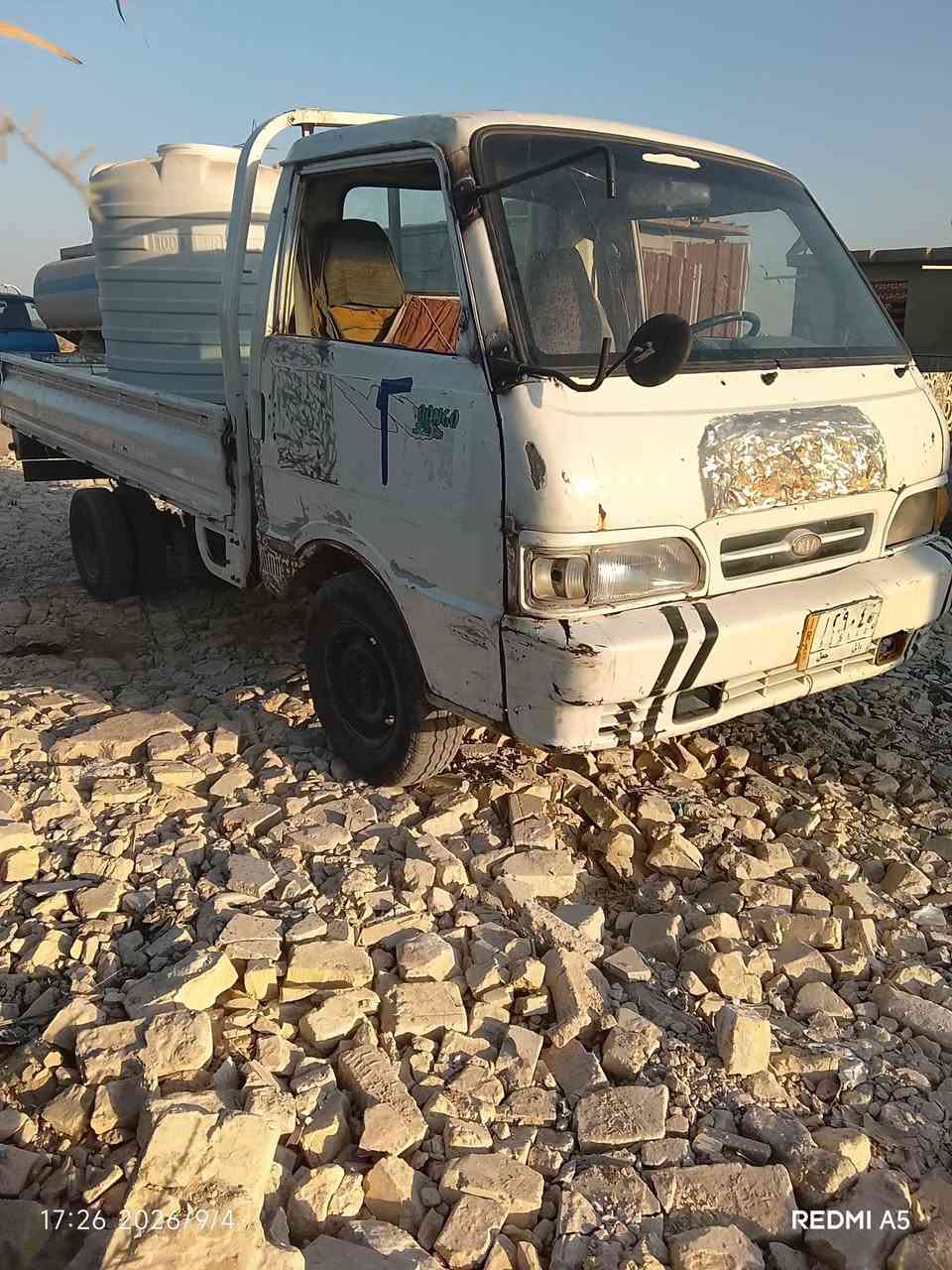 السلام عليكم كيا 96 قماره 8 جنكال ماكنتها حلوه كيرها بشرط اكسين بشرط شاصي بشرط سياره جاهزه سياره جاهزه كل نقص ما بيها معمره تعمير جديد بدي جديد السياره سياره حديده حصت  كاز السياره بدون تحويل حديده بدون تحويل مقفوله عشائر وسرقه بديهه جديد السياره جاهزه للعمل السعر 18 ورقه عنوان بغداد رقم الهاتف ***********

