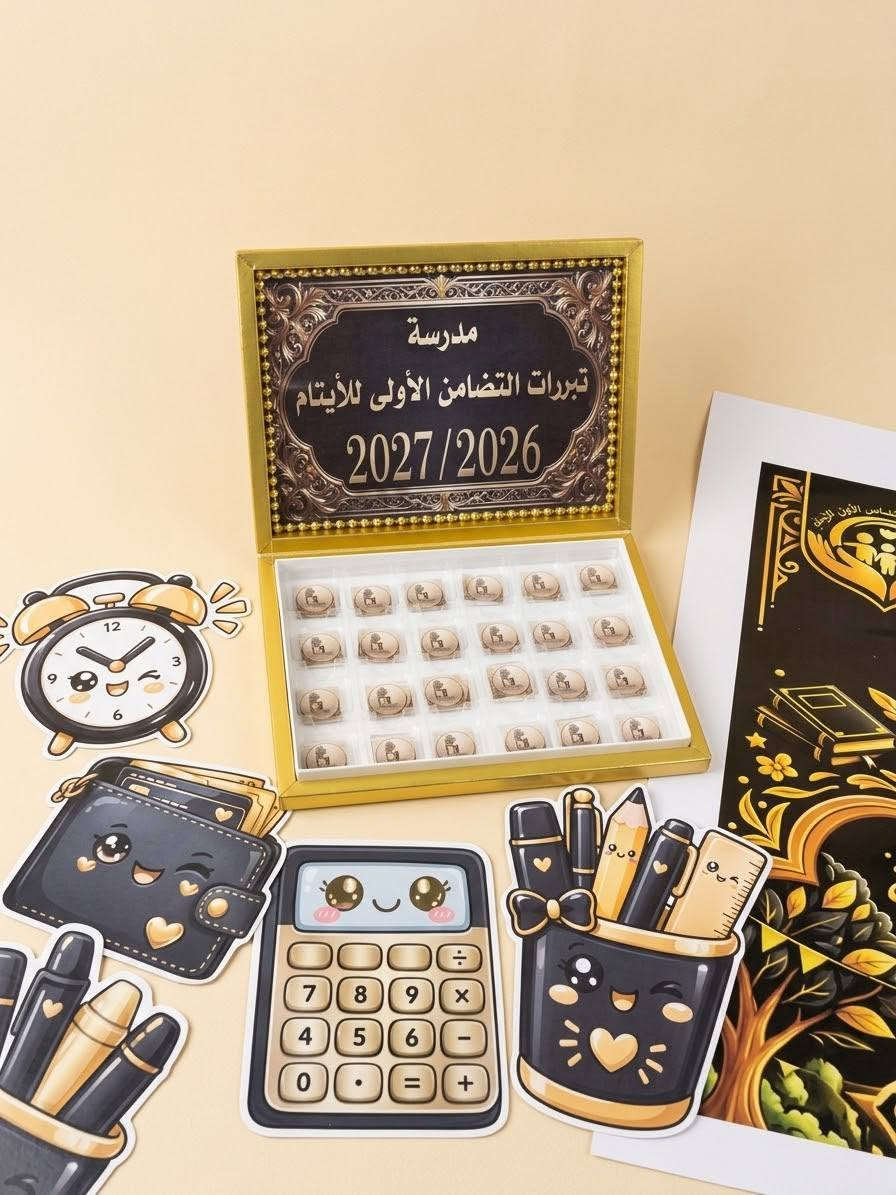 تجهيز مدرسية • طباعة استيكرات • قطعة جلد
