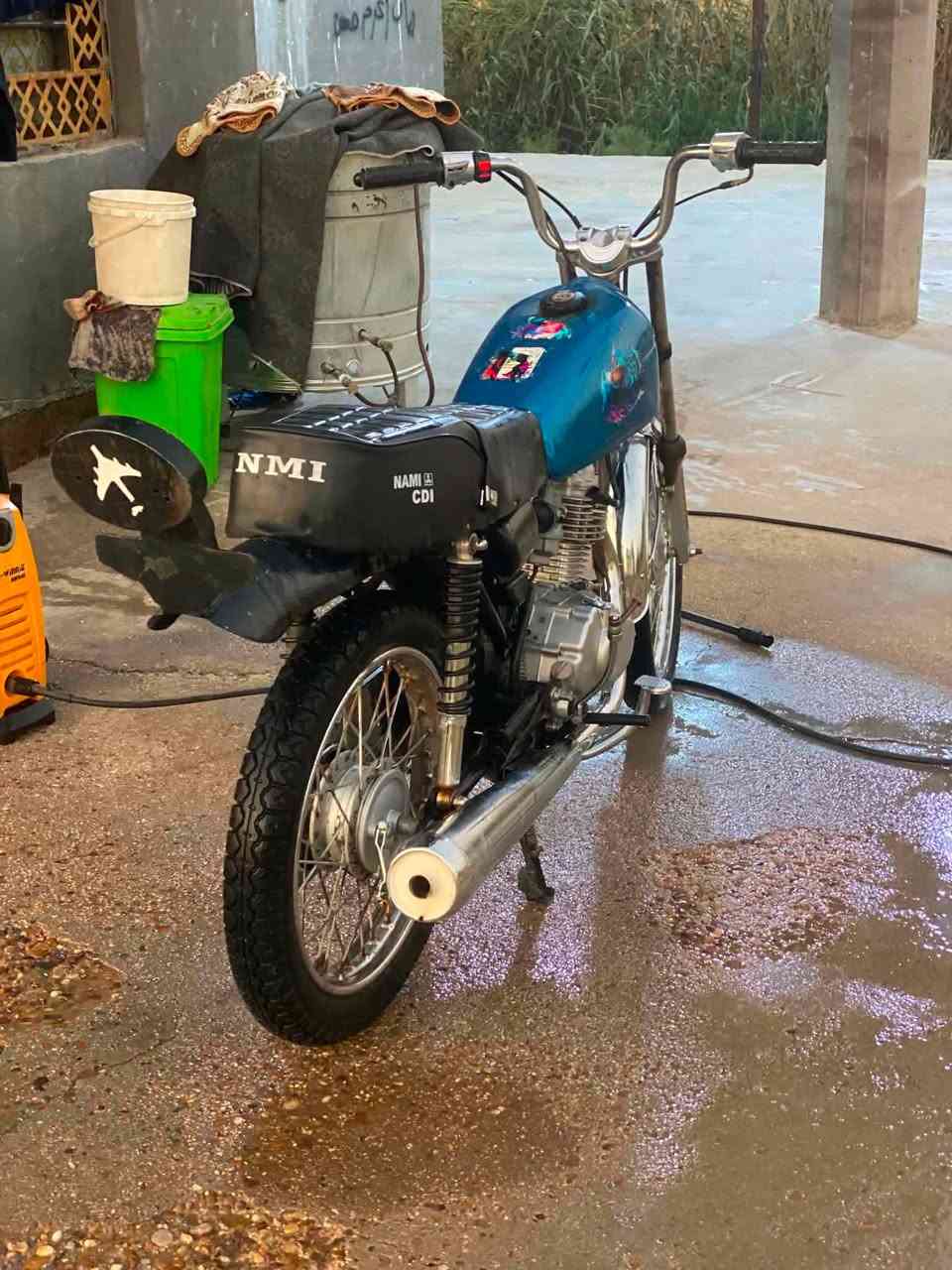 سلام عليكم للبيع نامه ‏موديل 23 وشاصي 26 ‏🏍️350 وبيها مجال ***********
