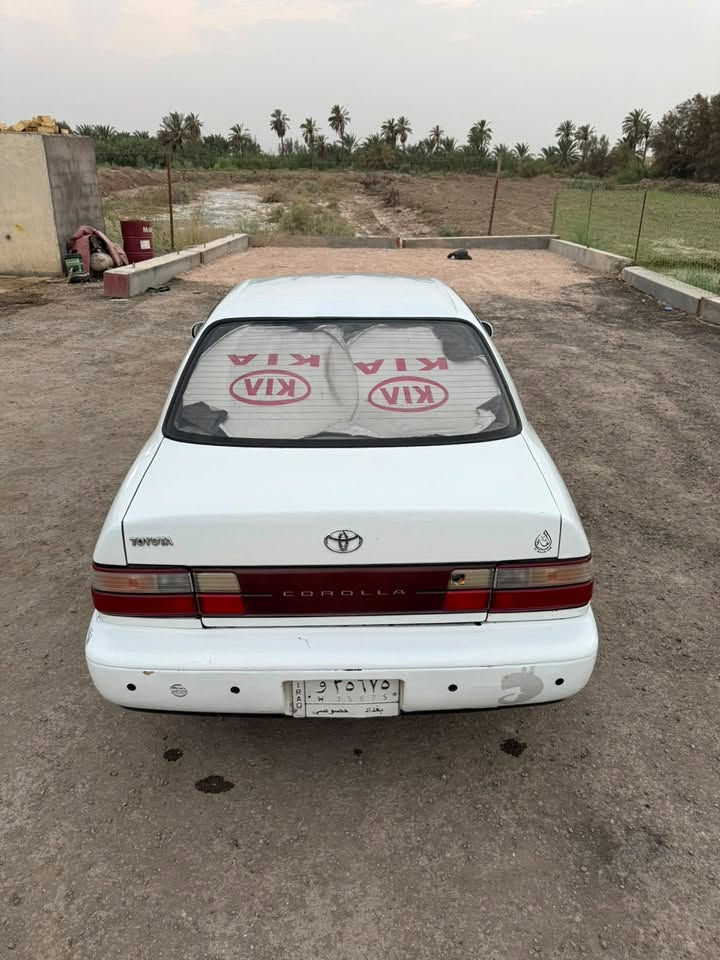 كورلا موديل 94 استخدام شخصي نضيفه على ايدي جاهزه كير ومكينه 1800  رقم بغداد تحويل ثاني يوم 
مكاني ذي قار سوق الشيوخ 
*********** السعر على الاتصال
