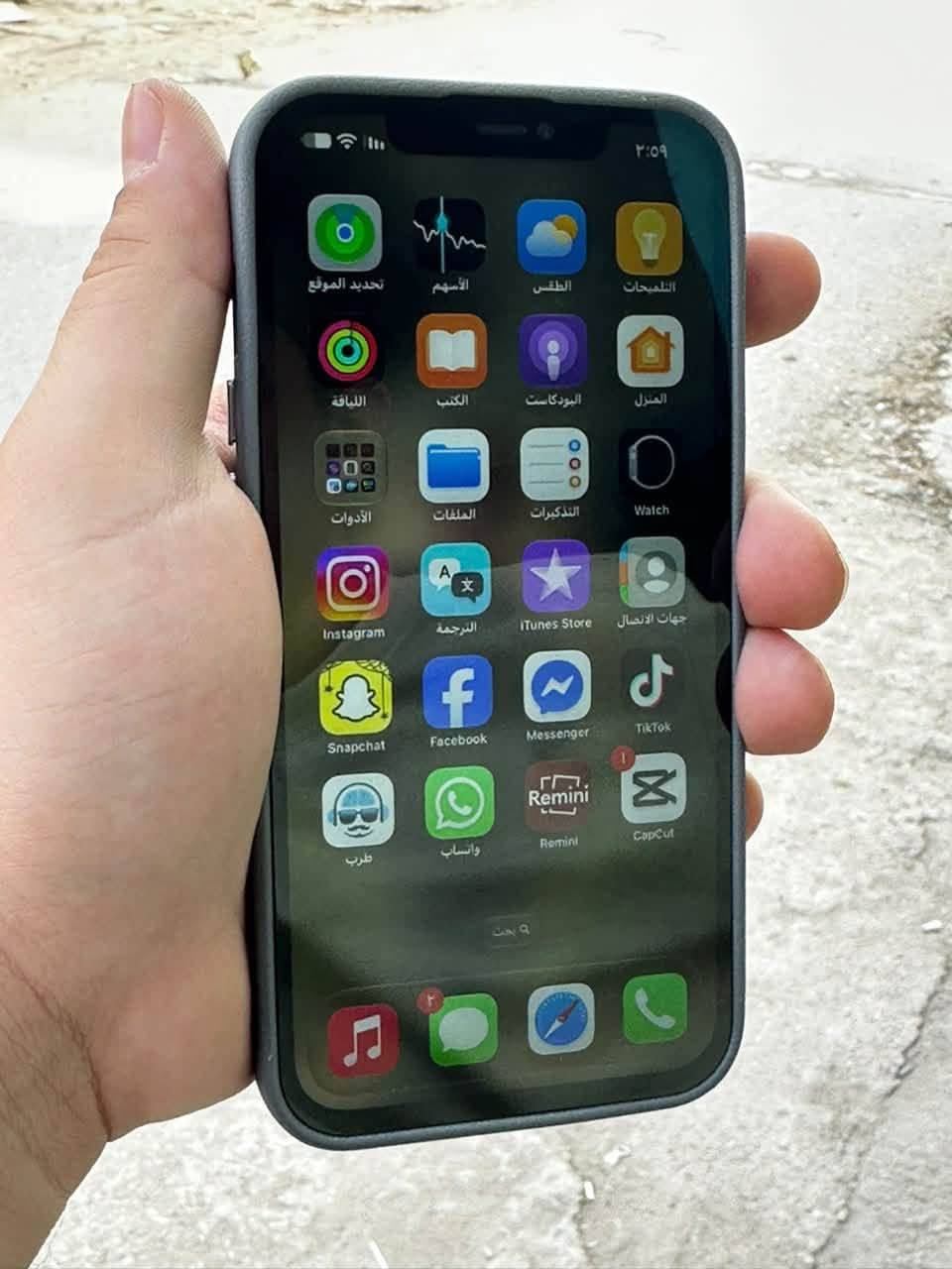 ايفون ١٢ برو ماكس • ذاكرة ٢٥٦ • شاشه مبدله