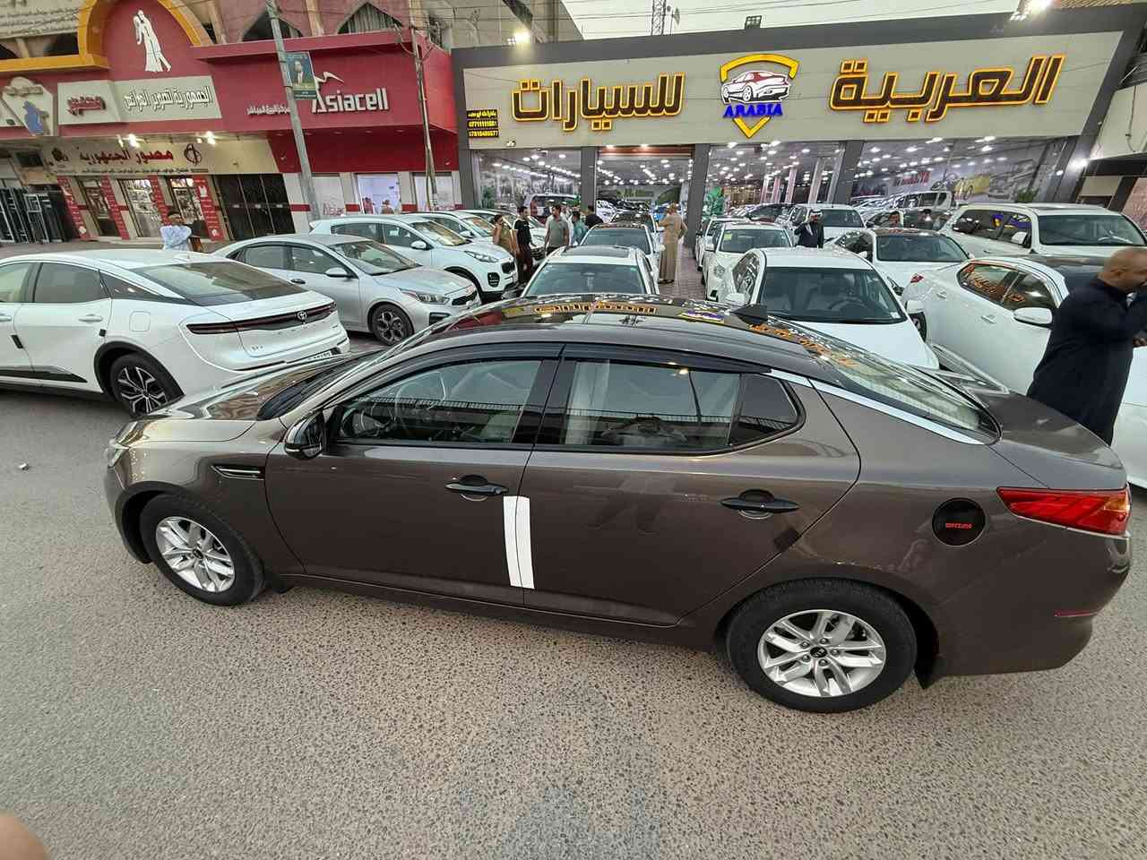 🚘 للبيع كيا أوبتيما 2015 خليجي — فل مواصفات 🔥

🔹 خليجي فل مواصفات، ما عدا البصمة
🔹 محرك 2.4 DOHC
🔹 كير أوتوماتيك
🔹 الممشى 120,000 كم
🔹 السيارة مكفولة من المحرك والكير
🔹 بدون أضرار
🔹 فقط شبر بارد بالجامغ الخلفي، وما يعتبر عيب
🔹 حالة السيارة ممتازة جداً ونظيفة كلش ✨

📄 السيارة باسم شخص من الفلوجة
🔄 تحويل أو وكالة

📍 مكان السيارة: الفلوجة
📞 ***********
السعر١٤٢ 

السيارة تستاهل الفحص والمعاينة، والجاد يتفضل.
