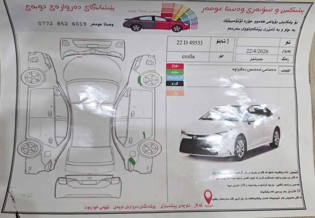 كورولا ليمتد • ٢٠١٥ • فتحة بانوراما