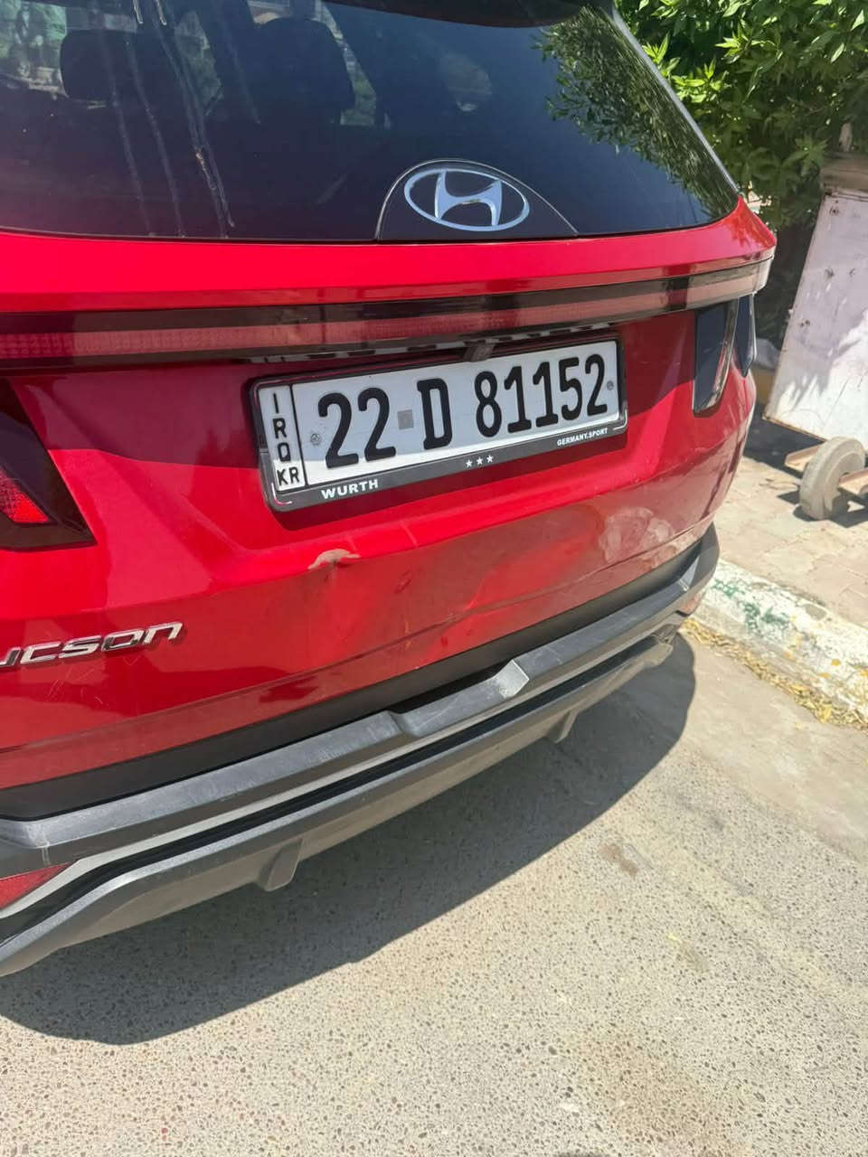 توسان للبيع أمريكي فوول٢٠٢٢
كلين من امريكا 
هنا بيه بارد ع وضعه موضح بصوره بالجنطه  
السعر ١٨٠$وبيه مجال
للاستفسار 
***********
