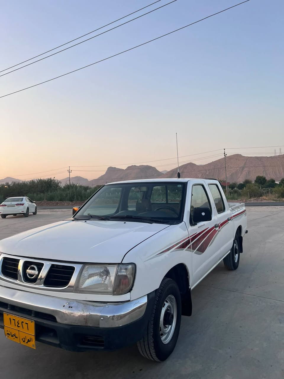 نیسان پیکاب مۆدیل 2002 . بۆیاخ نیە تا بڵێ جوانە ڕەقەم سلێمانی هەمو شتی بەشەرت چوار تاییەی باشی لە ژێرە بێ حەیبە سەنەوی بەسەرچوە 
گێڕ مەکینە هەمو بەشەرت 
نرخ..74$ مەجەل 
شوین ڕانیە 
***********
*********** أربيل, العراق
