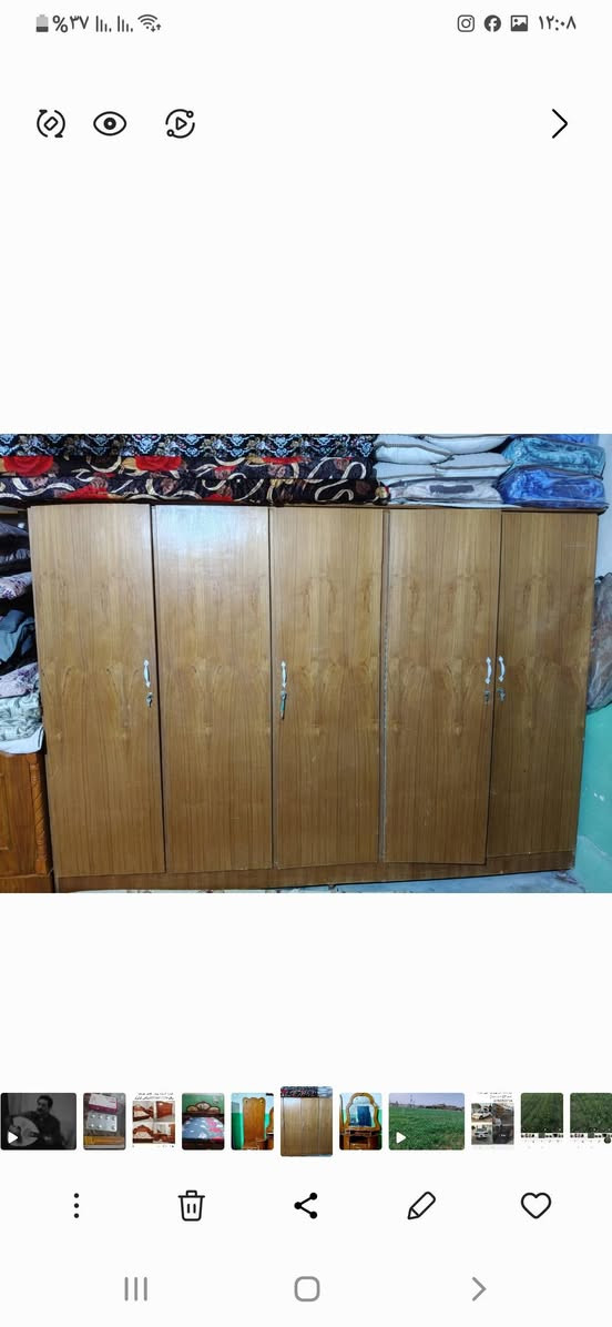 السلام عليكم
غرفه نوم صاج عراقي 
مستعمل للبيع 
السعر ٢٥٠ وبيها مجال 
للاستفسار ***********
الخاص موجود

