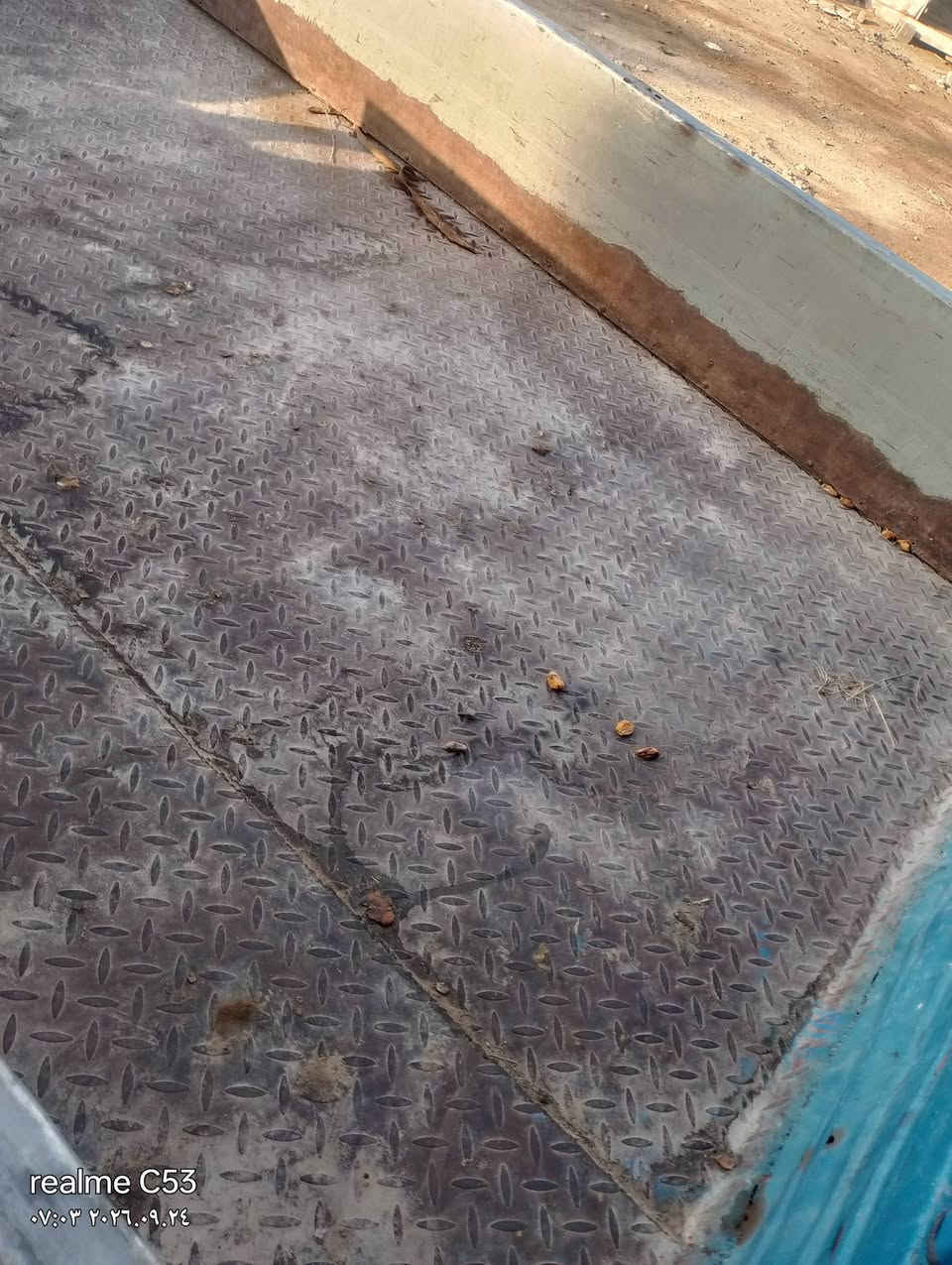 السلام عليكم كيا بنجو موديل 93 سياره جاهزه محرك واكسن وشاصي السياره مصبوغه صبغ عام سياره ما بيها ضربه رقم انجليزي رقم بابل مكان السياره بابل ناحيه النيل شرط التحويل سعر السياره 40 ورقه وبيها مجال***********

نص مكتوب في الصور:
- realme C53 ٠٧:٠١ ٢٠٢٦.٠٩.٢٤
- realme C53
- ٠٧:٠٣ ٢٠٢٦.٠٩.٢٤
- ٠٧:٠٢ ٢٠٢٦.٠٩.٢٤
- ***********٤
- realme C53 07:02 2026.09.24
- ١٧:١٦ ٢٠٢٦.٠٩.٢٤
