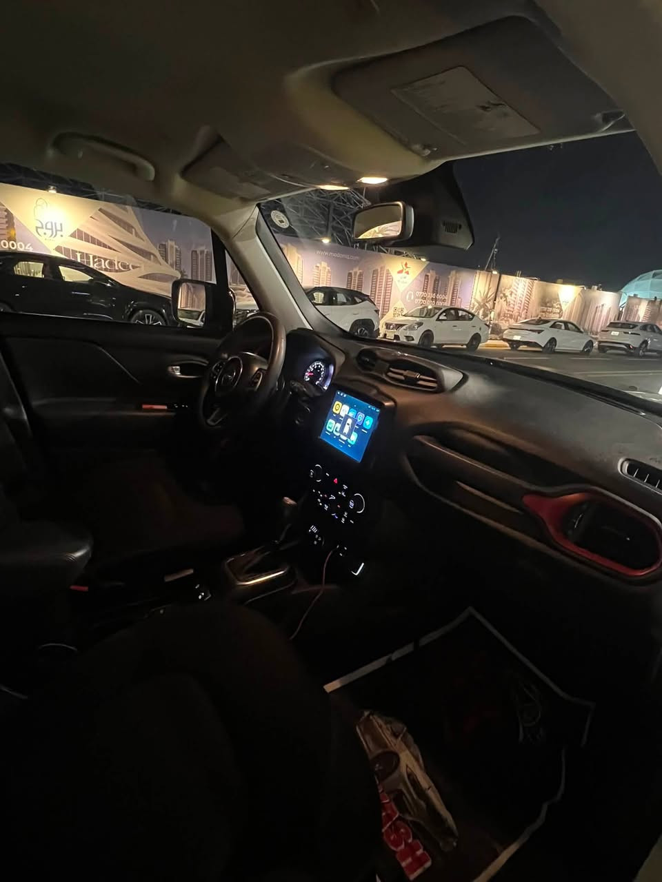 للبيع Jeep Renegade Trailhawk 2023
جيب رييجنيد 2023

 Trailhawk – أعلى فئة للطرق 

اللون ابيض 
رقم الشاصي 

ZACNJDC16PPP40765

* مواصفات Trailhawk الأصلية
بصمة  وتشغيل عن بعد  وجام اتو هاند بصمة
* محرك 1.3 تيربو
* 4 سلندر
*  نقطة عمياء واشاير بل مري
* ماشيه 31,890  كيلو وليس ميل
* محرك كير كفالة وعل فحص
* شاصي لغود كفالة وعل فحص
* تبريد ثلج كفالة
* حدادية كفالة 
* داخلها اسود بلادي كفالة وختم الترايل هوك عليها 
* كير أوتوماتيك 9 سرعات انسى الصرف والعطل
* دفع رباعي 4×4
* شاشة شادلها كار بلي واندرويد اوتو كلشي مرتب وبلوتوث وسماعاتها فول beats الاصلية مالتها
* ايرباك سستم
* أنظمة قيادة للثلج والرمل والطين والصخور
الايتات واضح بل صور تعمي العين 
* Hill Descent Control 
* السيارة بابين وجاملغ فقط مبدلات  نفس اللون اصليات بصف السايق 

سيارة  نشطة ونظيفة كلش مرتبها عل ايدي معتني بيها متصرف عليها ربع مميزة وعملية خصوصا ببغداد ترايل هوك يعني انسى متحس  بالطسات والحفر 
الدشبول ولا كلوب بعدها بوضع الشركة.

السيارة باسمي تحويل مباشر
مكاني بغداد اليرموك 
السعر 143 وبيها مجال.
***********
