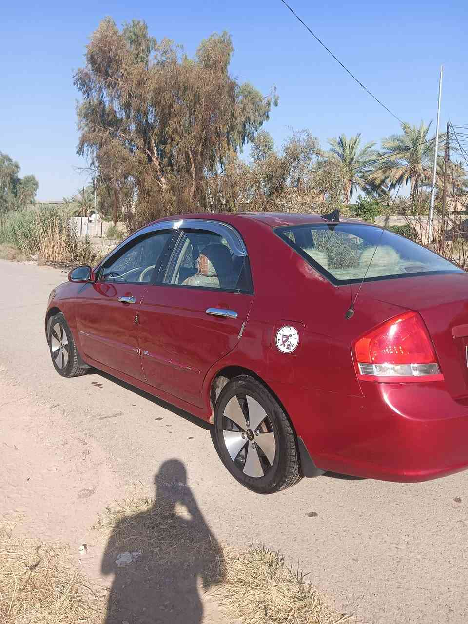 كيا سبكترا وارد امريكي موديل 2008 ديالى رقم الجديد بسمي هزه جديدة  محرك 2000.  تبريد ثلج أربعة دسك. ويل كب  تخم تاير داخل جلد  بيع او مراوس   السعر 75  عنوان ديالى المقدادية ***********
