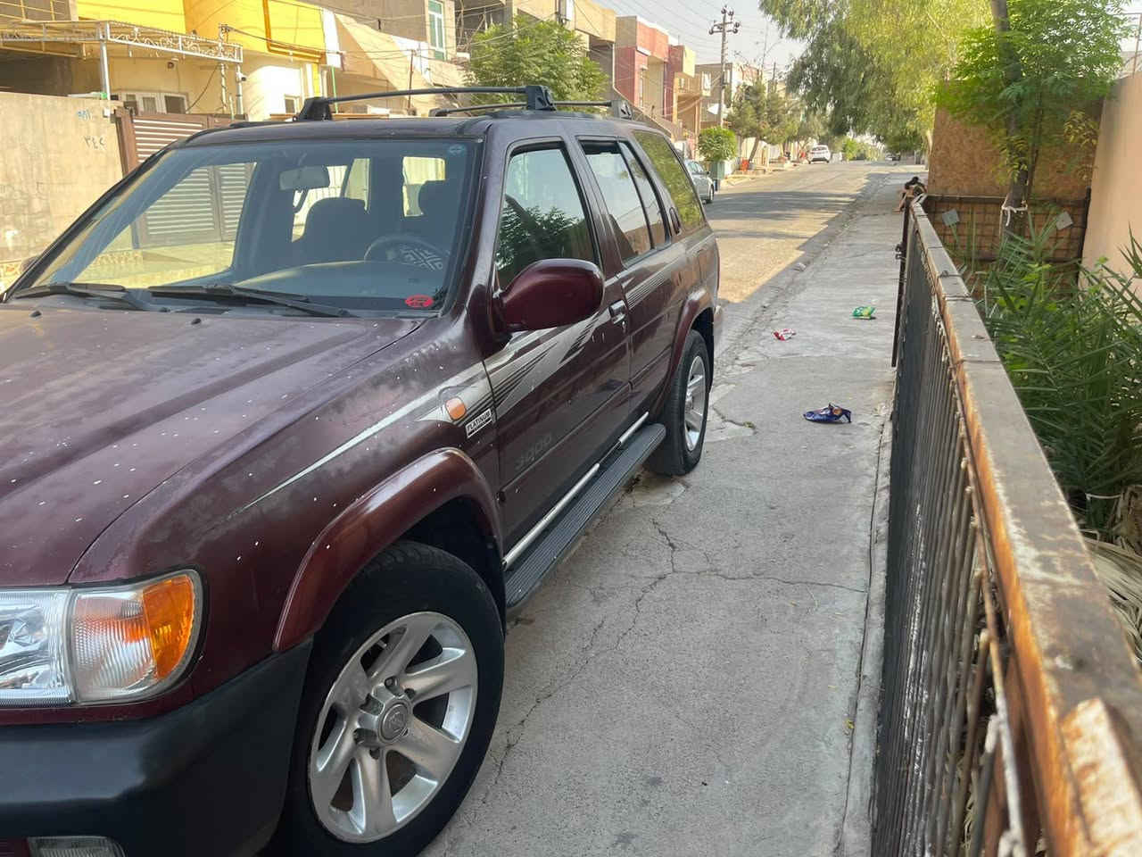 نیسان پاثڤندر ٢٠٠٤ مواصفات امریکی  کشن جلد  کشن خەزن  گێر و مەکینە بطە 2500  شرط ، بیە نصف جاملغین امامی صبغ ویا البونیت  سنویة منتهیة ١٢/٣/٢٠٢٢ ، السعر 53 وبیە مجال ، اربیل .
للاتصال *********** واتساب .
