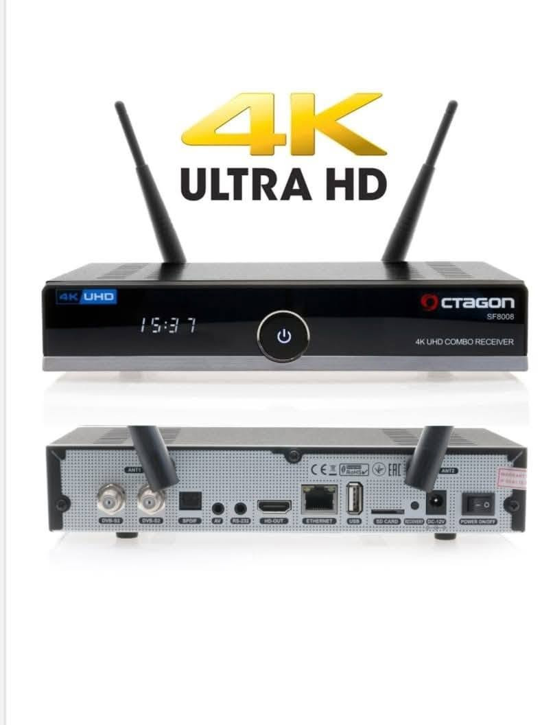 السلام عليكم 

اجهزة للبيع 

Dreambox TWO UHD  4K

 Vu+ Uno 4K SE 

Vu+ Duo 2 HD

أوكتاجون  Octagon SF8008 4K

Novaler Multibox 4K Pro

تواصل معي واتساب 
***********

نص مكتوب في الصور:
- NOVALER We innovate for you 4K UHD كل شيئ ... في جهاز واحد YouTube Spotify prime video android KODI enigma2 Huawei Hisilicon cpu 4 x 1600 MHz 6 in 1 with 5 enigma 2 + android 2 Gb Ram DDR 4, Card Reader Twin Multistream | Wifi | 4K 2160p HDR10 www.itechsatstore.iq
- DUO2 Double your expectation Dual Tuner, Dual Display, Dual Performance
- dreambox TWO UltraHD 4K ULTRA HD
- 4K ULTRA HD
- Sterndiscount