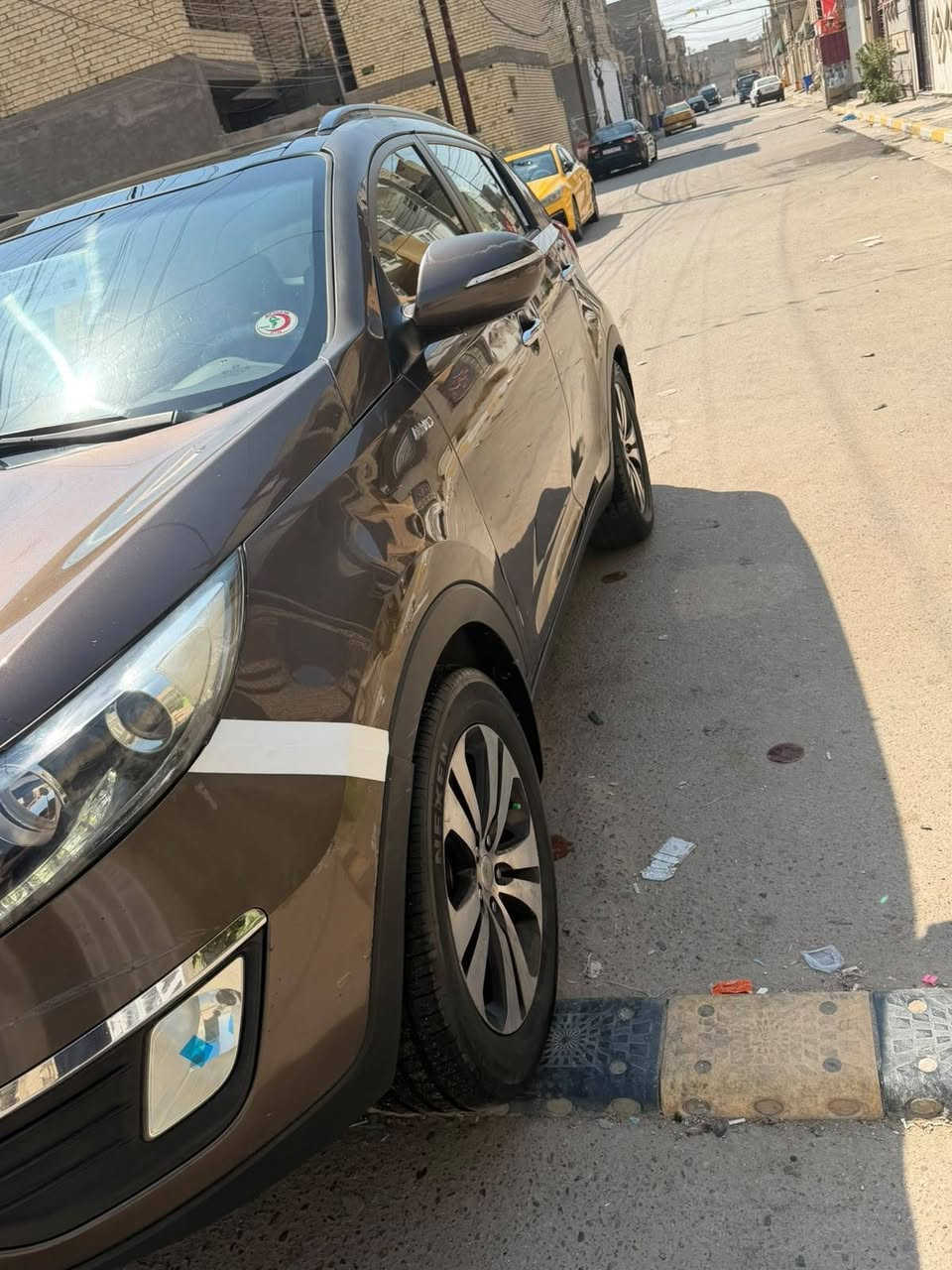 كية سبورتج للبيع مديل 12 كير مكينة تبريد خير من الله
دوشمة تخم تاير بليرامة السيارة خليجي بيهة صفحة 
كلير بدون ضربة بدون كص بدون معجون السيارة خير من الله 
السعر 103 وبيهة مجال حك الجية 
بغداد البلديات ***********
