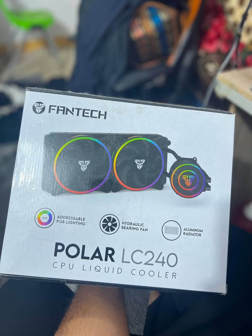سلام عليكم
Pc للبيع مواصفاته
GPU 3060 MSI Ventus 2x oc 
M.B B450 AORUS ELITE
Ram 2*8 3600 FURY
CPU R5 3600
CPU LIQUID COOLER 240ml
M.2 500gb LEXAR
Ssd 128 نسيت برانده
Powe THERMALTAKE 650w
الكيس ما اعرف اسمه يجي بي خمس مراوح ٣ كيس وثنين كولر مال معالج القطع كله جديده ونضيفه وكله براندات قويه ما خال شي عادي وكراتين القطع موجوده تريد تجي تفحص مكاني ميسان اتريد توصيل هم متوفر *********** هذا رقمي او خاص سعره 950 وبيه مجال
