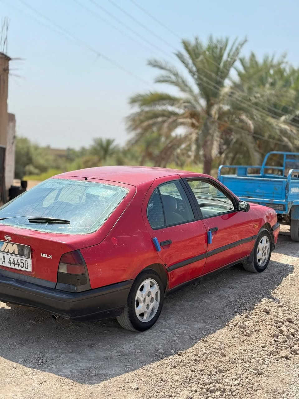 نيسان.  سني. 95. 

رقم. بابل دولي. سنويه. 31.

كير عادي. تخم تاير جديد حداديه جديده. 

كهربائيات جاهزه.. السعر. 19.  العنوان كربلاء طويريج 

***********

