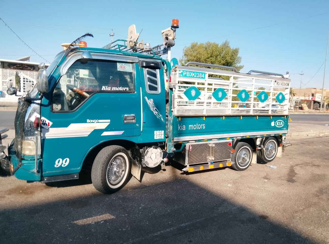 سلام عليكم كيا فونتيرا موديل 99 قماره گلاب مكينه 3000/السعر خاص/***********

