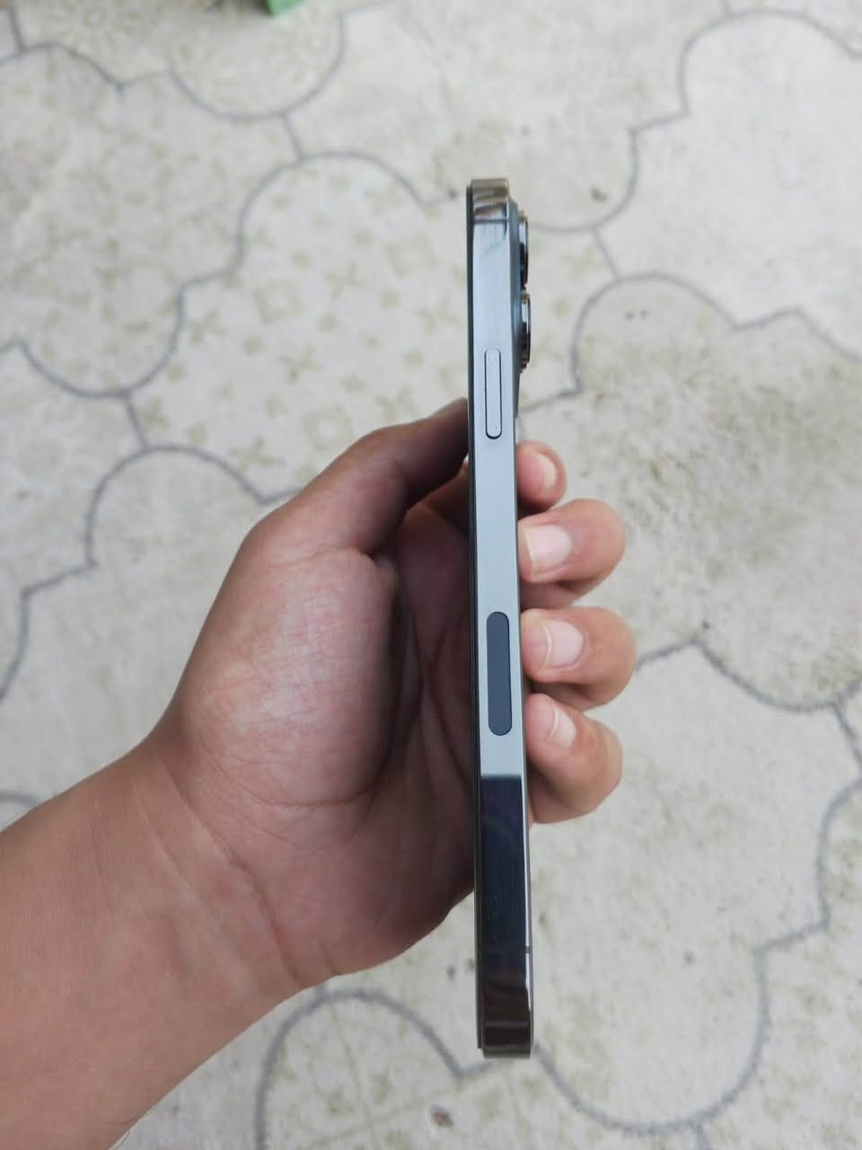 آيفون 13 برو ماكس جهاز بطاريته ١٠٠ مفول نضافه كدام عينكم ذاكرته ٢٥٦ لونه كلش حلو شخط مابي تجي تشوف بعينك للاستفسار ***********
