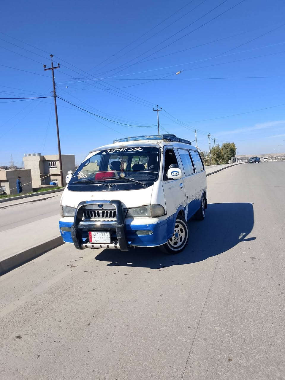 سلام عليكم
للبيع كيا بريجو موديل 1997
محرك كير اكسن كلو نظيف 
السعر 45 بيها مجال 
للتواصل ***********
