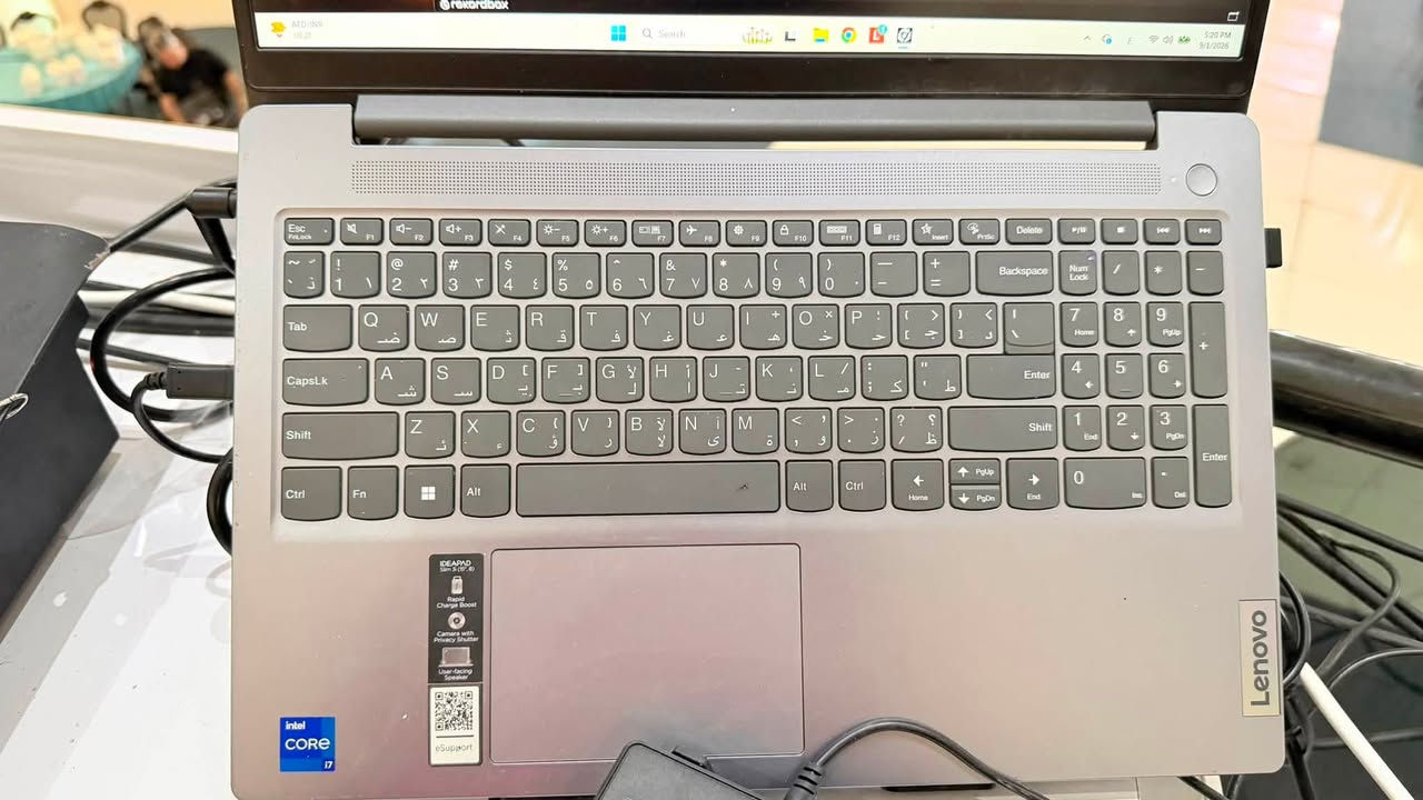 للبيع لابتوب لينوڤو
المعالج Intel Core i7-13620
الذاكره 16.0 
التخزين 500
كرت الشاشه uhd graphics 128 mb

مستعمل شهرين 
سعره 750 الف وبي مجال 

***********
