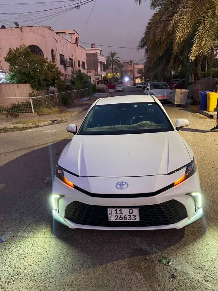 للبيع كامري ٢٠٢٥ se
الضرر موضح بالصور
صبغ ربع من القمارة 
بغداد العامرية
السعر ١٩٨ 
***********
