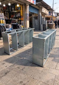 رفوف مجلفنة • ٢م ارتفاع • مدينة الصدر