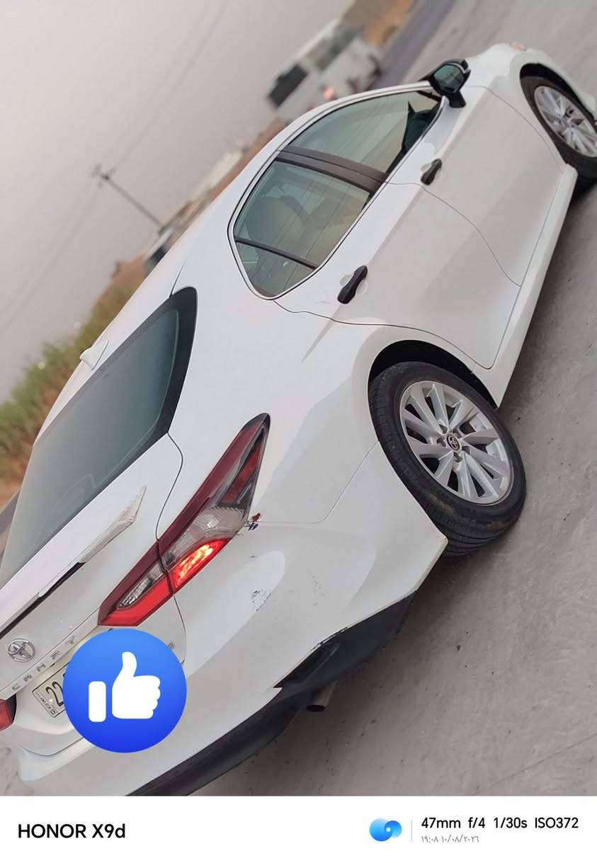 السلام عليكم كامري موديل 23 امريكي Le ماشيه 40 ميل رادار حجر گزوز كلو بالشرط نضام ايكو تخم تاير صدر جديد داخل ملكي سياره كلها شركه سياره مال.جناي الضرر جاملغ وباب وهلال بدون دواخل بدون ارباك بجم كبس خلفي كبس سنويه لل 2030 شرط التحويل السعر 177 قفل قفل بيع نقد فقط ملاحضه صور الضرر بالمنشور للاستفسار *********** مكان السياره الحويجه قرى الحلوات
