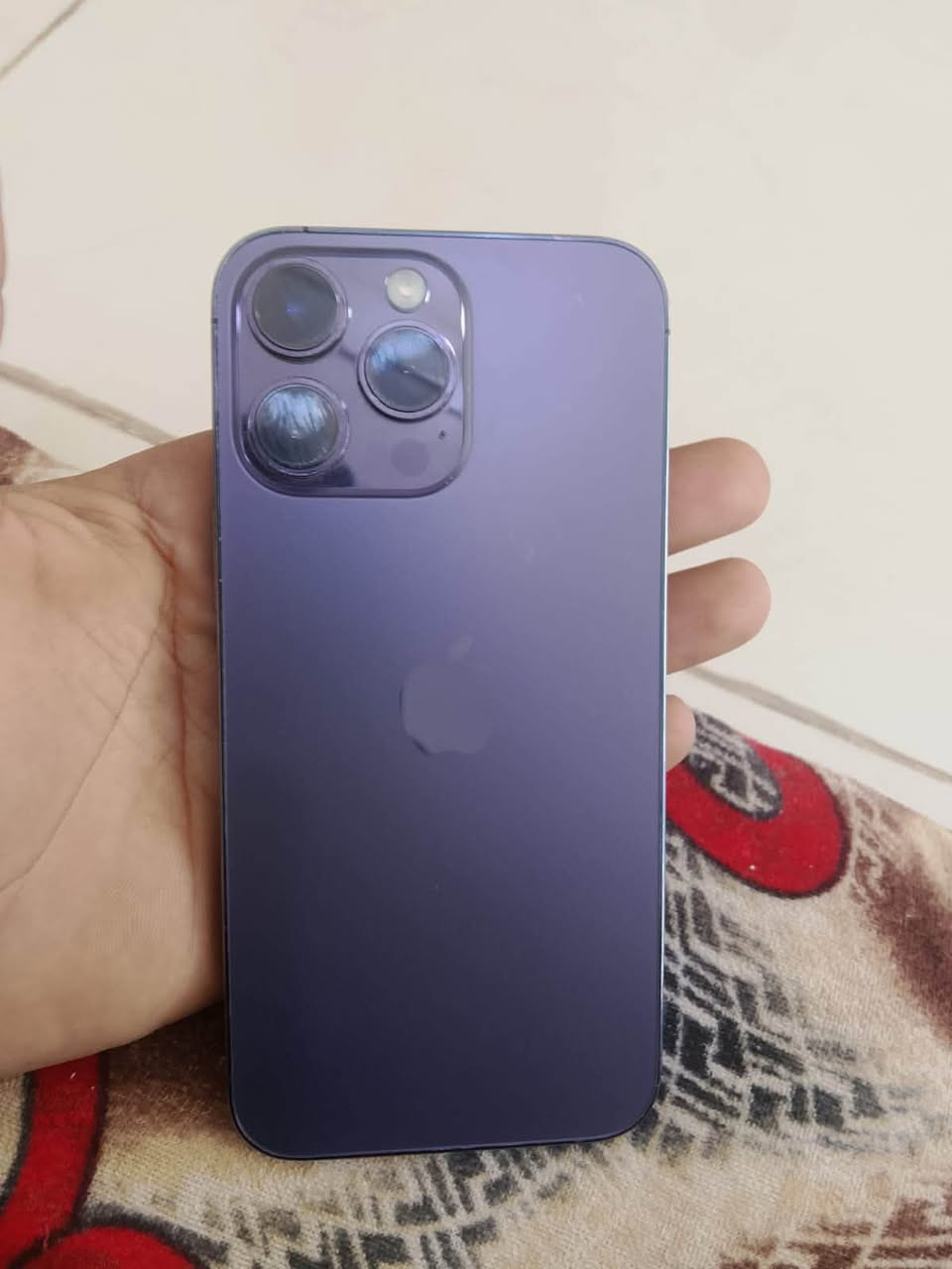 📱 للبيع iPhone 14 Pro Max
💾 الذاكرة: 128GB
🔋 صحة البطارية: 78%
✨ النظافة: 99%
📍 الموقع: الحلة – بكرلي
💰 السعر: 700 ألف دينار قابل للتفاوض

📞 للتواصل: ***********
