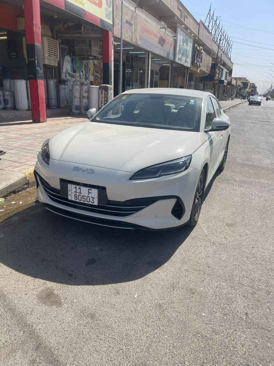 Byd sel 06  فول عدة الفتحة رقم بغداد موديل 2025 بسمي تحويل  مباشر عنوان سيارة رمادي *********** ماشي14الف
