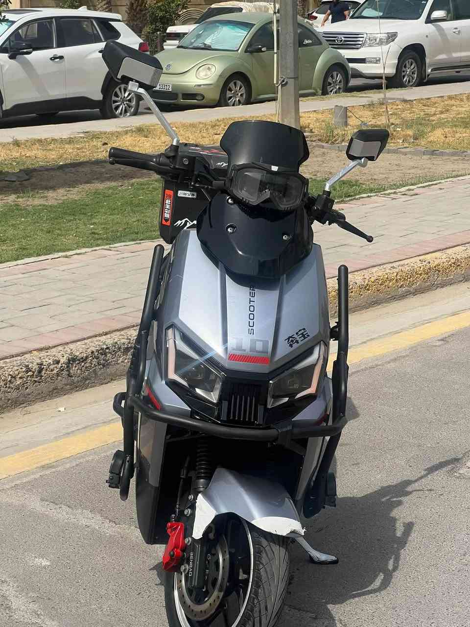 السلام عليكم عيني عندي دراجه شحن للبيع الصاعقه مديل 2025 ست بطاريات مسطره كرافين الدراجه نضيفه وما بيها نقص ابد السعر 950 وبيها مجال مستعجل على البيعه التواصل ***********

