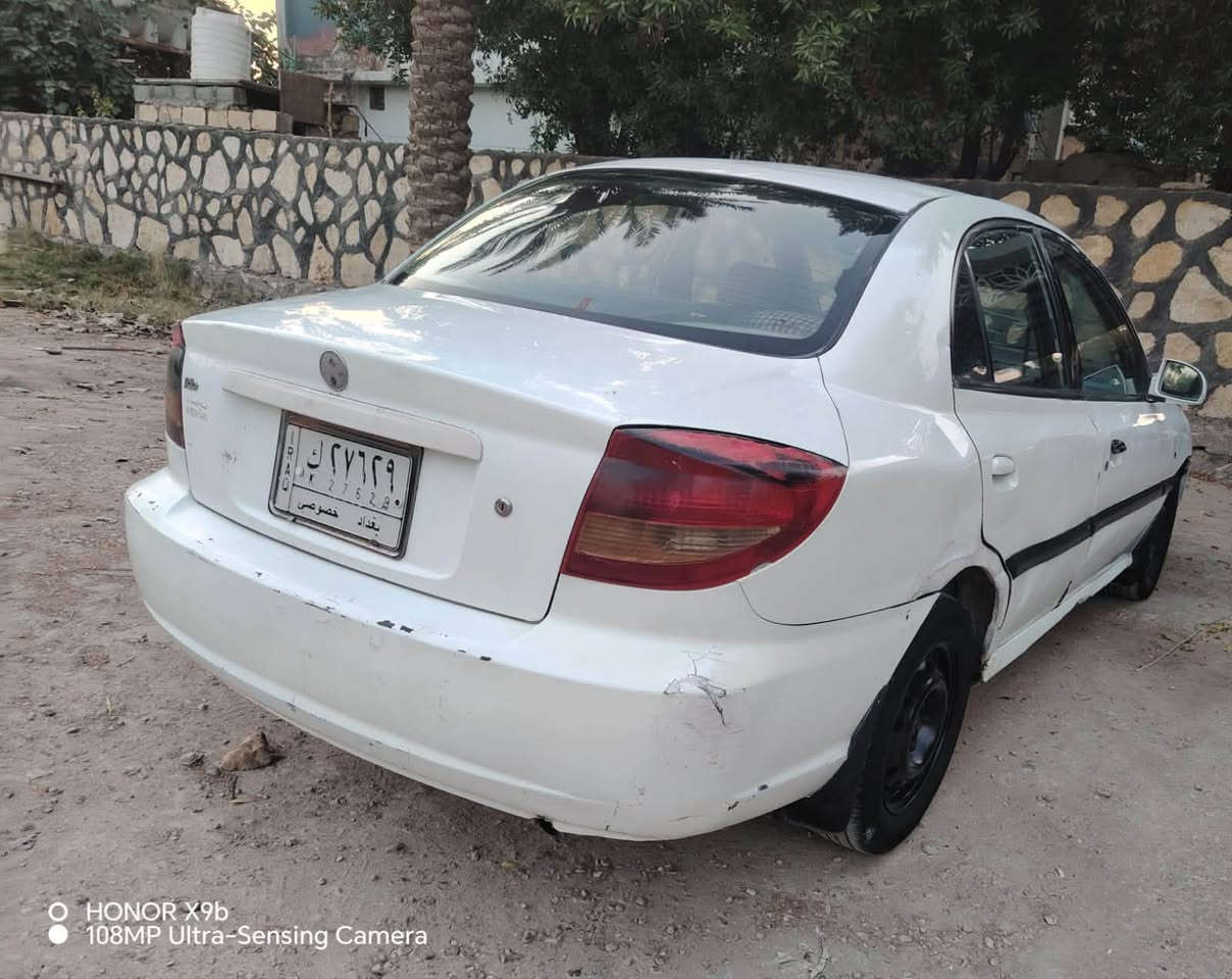 مكلف بالنشر اتصل عله صاحب السياره 👇👇 كيا ريو ٢٠٠٣ خليجي كفالة عامة من حادث
رقم بغداد سنوية ٢٩ مشروع وطني تحويل مباشر 
صبغ بلادية
كير عادي جديد
مكينه ١٦٠٠ مفتوح مكفولة
تبريد ثلج ❄️ منضومه جديده
كهربائيات كلها شغاله
غرفه ودشبول جديد
مكان بابل
إلسعر ٣٢
***********
***********واتساب
