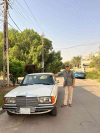 مارسيس w123 جديد البيع على وضع الشركة 280 07730006777
