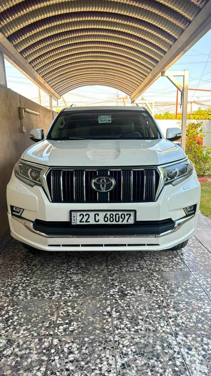 تيوتا برادو 2020 TXL
‎سلايت وبصمه وتشغيل عن بعد 

‎لايت اسود وبخاخ لايت ولد نهاري 

شاشه وكامرا وهوك وحساس خلفي

بيها كتاب تضليل 

تحكم جهتين ورساله ترحيب تويوتا 

ويل كب كروم حجم 19 

دشبول لكزز وايربك 6 كامل

مانع انزلاق ومانع انحدار ونظام الامان 

كشنات جلد وتبريد كهرباء الامامي 

مري شفط اصليه  

السياره  ماشية 112 الف KM 

السعر ٣٩٠٠٠$ وبيها مجال

السياره مكانها بغداد. االدوره الجمعيه 

للاستفسار الاتصال ***********
