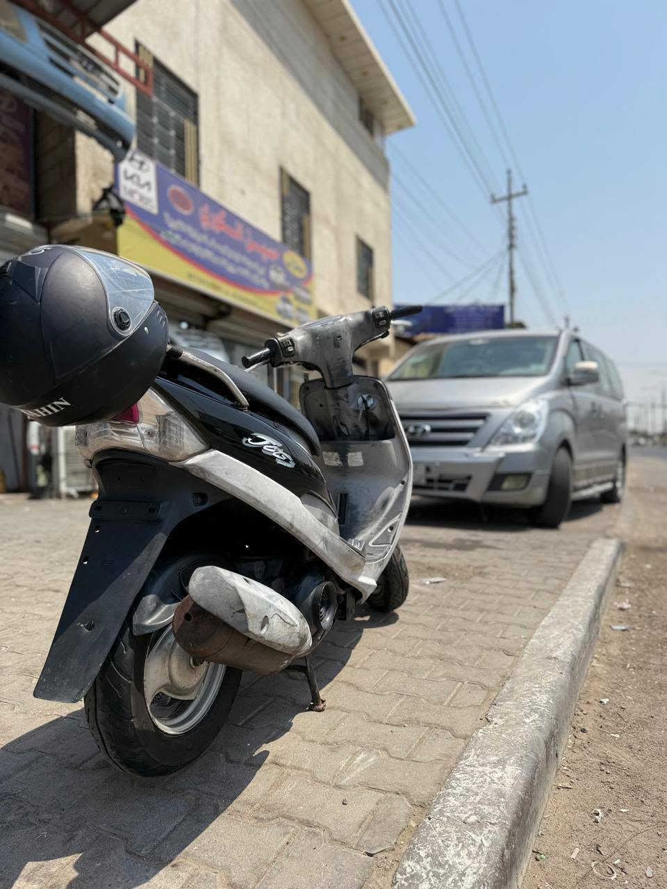 السلام عليكم دراجة للبيع في البصرة ابو الخصيب سعر 800 (***********

