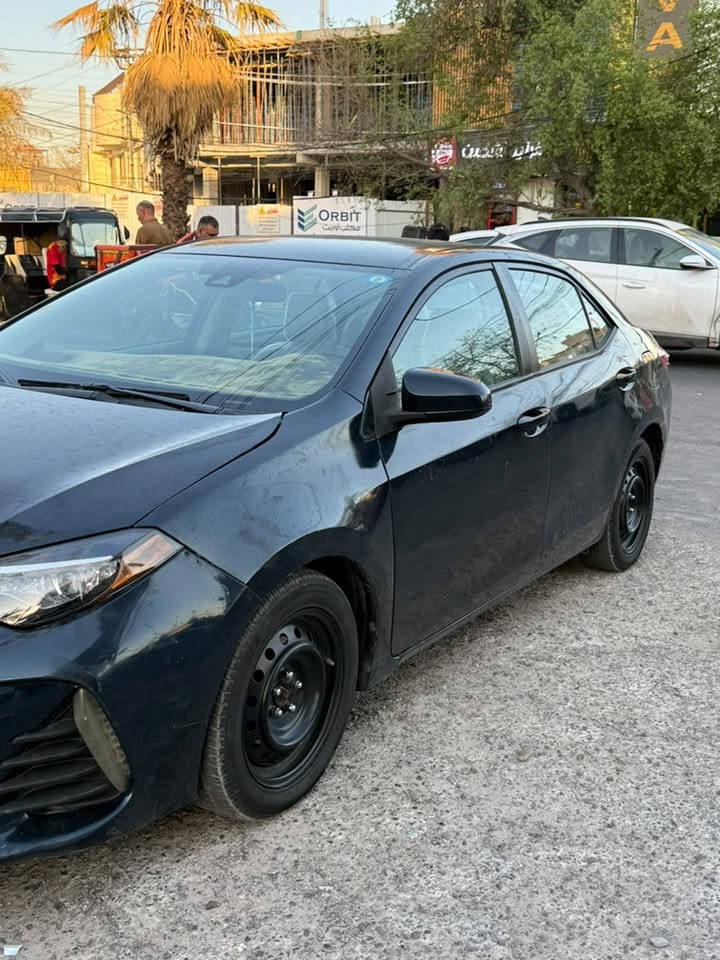 كورلا 2018 بغداد ب اسمي
رقم هزة جديد سنوية لحد 2031

السياره جاهزه صدر البارحة شديتة 
كير مكينة خير من الله
عليها ادامة كاملة قبل كم يوم
منظومة البانزين وعبوة فيت بم نوزل بلك مال كصة
تبريد ماشاء الله 
السياره على ايدي وجاهزة 
ماشية 61 الف ميل حقيقي

حادث امريكا جاملغين اماميات و بنيد 
بيها تصليح ابداية الشواصي

وبلعراق بيها بابين صبغ وبارد 

للبيع او مراوس بشي احدث

رايدها 112 ورقة وبيها مجال للطيبين 
***********
