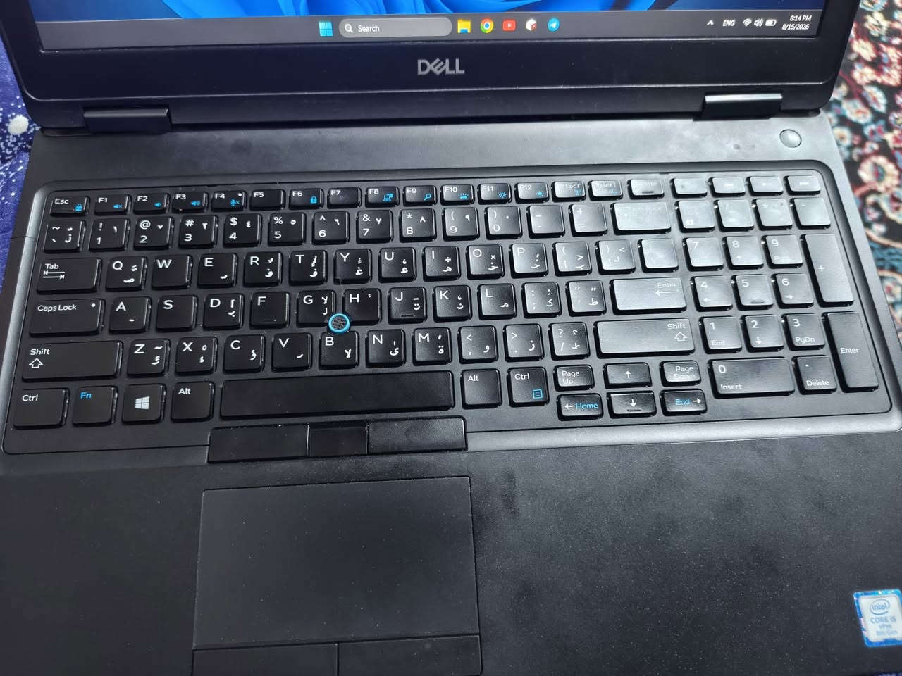 لابتوب Dell Latitude 5590 للبيع
​السلام عليكم، لابتوب ديل عملي ونظيف جداً للبيع بسبب الحاجة. استخدام طالب خفيف فقط (دراسة، يوتيوب، وتليجرام) والجهاز بحالة ممتازة وبدون أي مشاكل فنية.
​مواصفات الجهاز:
​الشركة والنوع: Dell Latitude 5590
​المعالج (Processor): Intel Core i5-8350U (الجيل الثامن - أربعة أنوية 8 خيوط)
​الذاكرة العشوائية (RAM): 8 GB
​التخزين (الهارد): SSD بسعة 256 GB (سريع جداً في الإقلاع والتشغيل)
​البطارية: ممتازة جداً (تطول أكثر من 3 ساعات ونصف متواصلة بدون شاحن)
​نظام التشغيل: Windows 11 Pro الأصلي (64-bit)
​الملحقات: الشاحن الأصلي.
​السعر: 250,000 قفل
*********** بصرة
