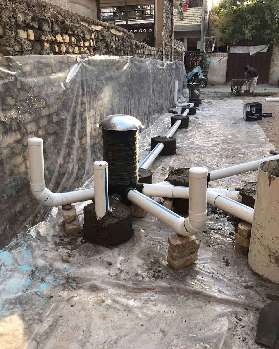 عامل تأسيس • ماء ومجاري • شغل درجة أولى