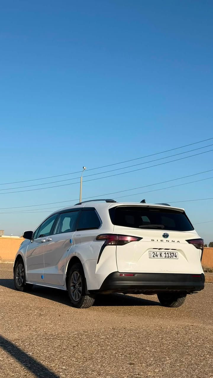 ⸻

🚗 للبيع: او مراوس بكرنڤال  رقم احمر
تويوتا سيينا 2021 LE
بوب كهرباء ✅
الضرر  بس دعاميه مكفوله من الصبغ والتبديل 🔹
جاهزة بالكامل بدون أي نقص  💯

💰 السعر 259$
📞 تواصل : [***********]
مكان السياره الأنبار
