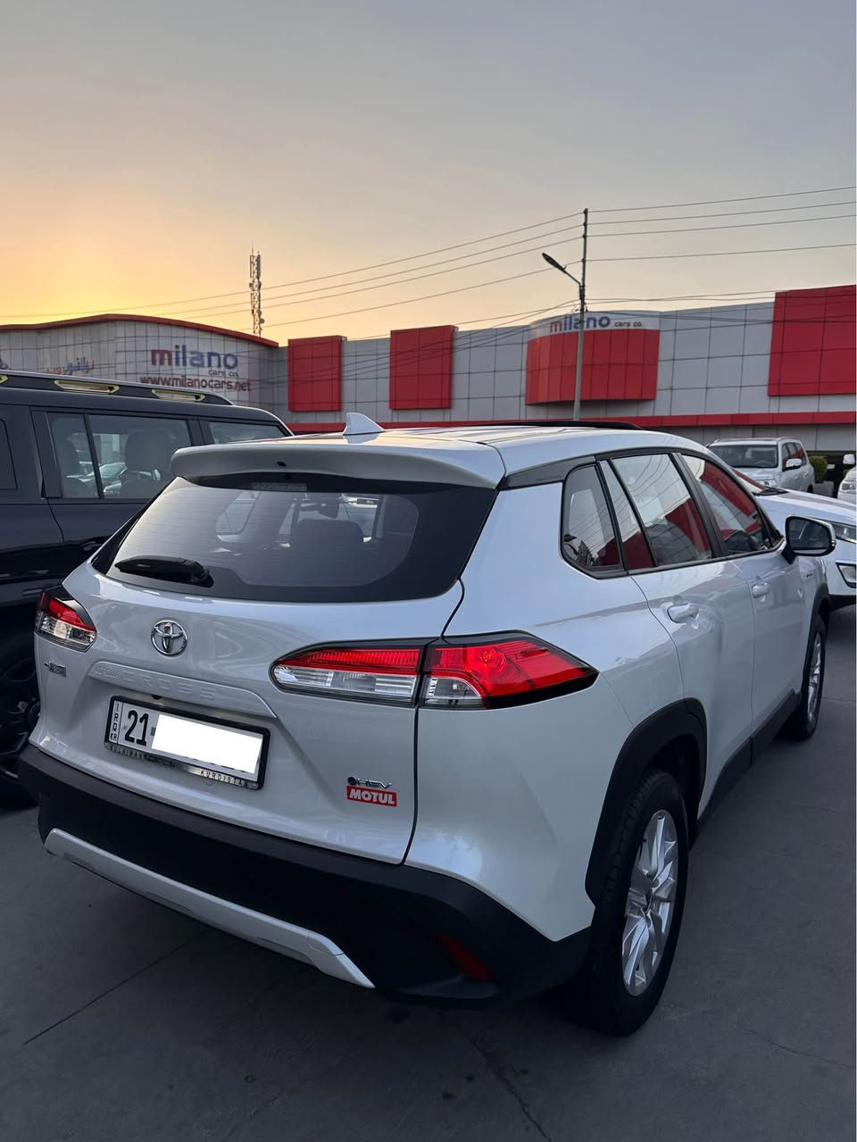 � بۆ فرۆشتن | Toyota Corolla Cross HEV 2025 🔥

🚘 Corolla Cross 2025 HEV – Full Option
🇨🇳 تەجمیعی چین | Hybrid

✨ تەنها 7,000 KM ڕۆشتووە
🎨 بێ بۆیاخ
سارد و شوختی ژێر داعمی، بە شەرت
ڕۆنی لە motul گۆڕاوە

💎 Full Option – فول مواصفات

⭐️ بۆ جوانکاری و پاراستنی سەیارەکە:
•بەرگە دەرگانی ppf کراوە 
• تاقمی کوشن
• گاعی .بەرگی سوکان
• لای گێر
• سەر داشبۆرد
• هەموو جوانکارییەکان بە شێوەیەکی زۆر جوان و پاک کراوە

🇯🇵 عەشیای شەریکەی خۆی هەمووی ماوە
📍 سەیارەکە لە سلێمانییە

💰 نرخ: 214 گەلا
🔥 مەجالی کەمە — سەیارەیەکی زۆر پاک و جوانە

📞 بۆ کڕینی ڕاستەوخۆ و زانیاری زیاتر پەیوەندی بکەن
***********
*********** السليمانية, العراق
