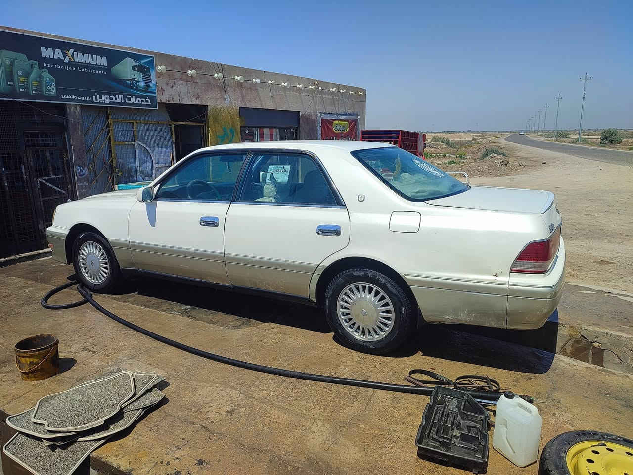 سلام عليكم ورحمة الله وبركاته
راس ثور موديل   1996 رقم بغداد مشروع وطني تحويل ثاني 

تفاصيل سياره :-

مكفوله كفاله عامه من ضربه والكص ونقل الجثه والعيب الشرعي 

محرك وكير شرط فحص تبريد ثلج ويه سويج 

حداده امامي وخلفي جديد 

داخل جديد مشدود 

كهربائيات شغاله من دعاميه لدعاميه 

سياره جديده معنى الكلمه مابيها اي نقص 

السعر 93 وبيها مجال 

العنوان ذي قار  الغراف 

***********
