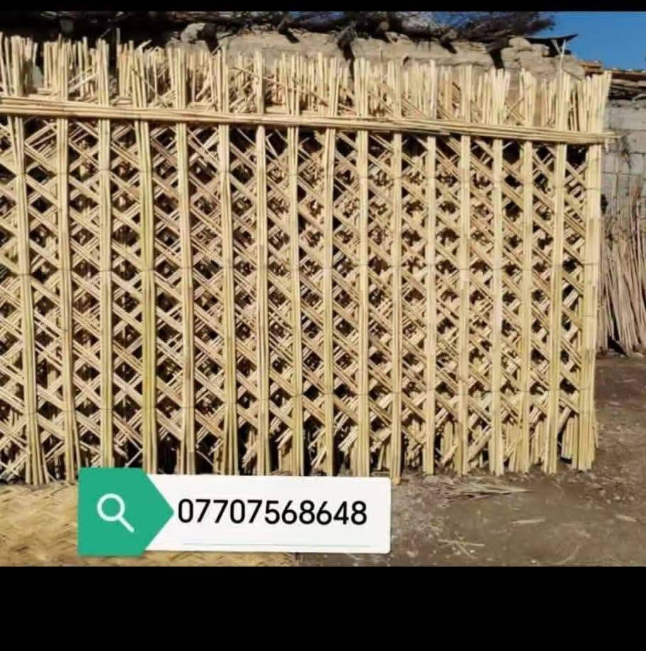 *********** السلام عليكم ورحمة يوجد تخومة من جريد النخل كراسي وكرويتات ام نفر وانفرين شغل درجة اولة ويوجد قطع اسياجات مال حدايق ويوجد باريه مال تسكيف حقل غرف حدايق مضايف دواوين تغليف اسياج تغليف مطعم تغليف كوفيات مكاني بغداد *********** بي واتساب ***********
