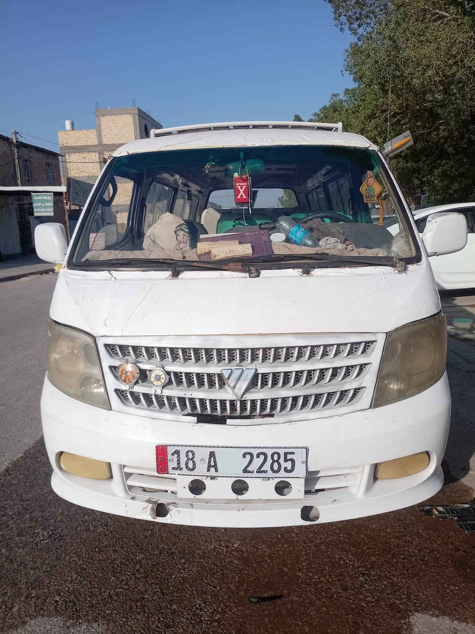 فتون موديل 9 مكينه بداية خيط كير جديد 
سياره نضيفه مال شغل دواخل نضيفه كشر نضيف تواير جدد باتري جديد كهربائيات شغاله السعر 41 ملاحضه غير متواجد على تواصل
مكان النجف حي العسكري رقم الهاتف ***********
