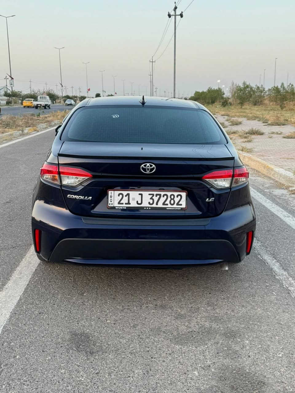 كورلا موديل 2021  مواصفات Le رقم سنويه جديد بسمي بطاقة بانزين مقدم ظرر بونيد وجامرلغ بدون دواخل وبي ملاحظات ماشي 50الف  شرط التحويل والوكاله والغرامه العنوان كركوك الاتصال *********** السعر 136 بي مجال قليل
